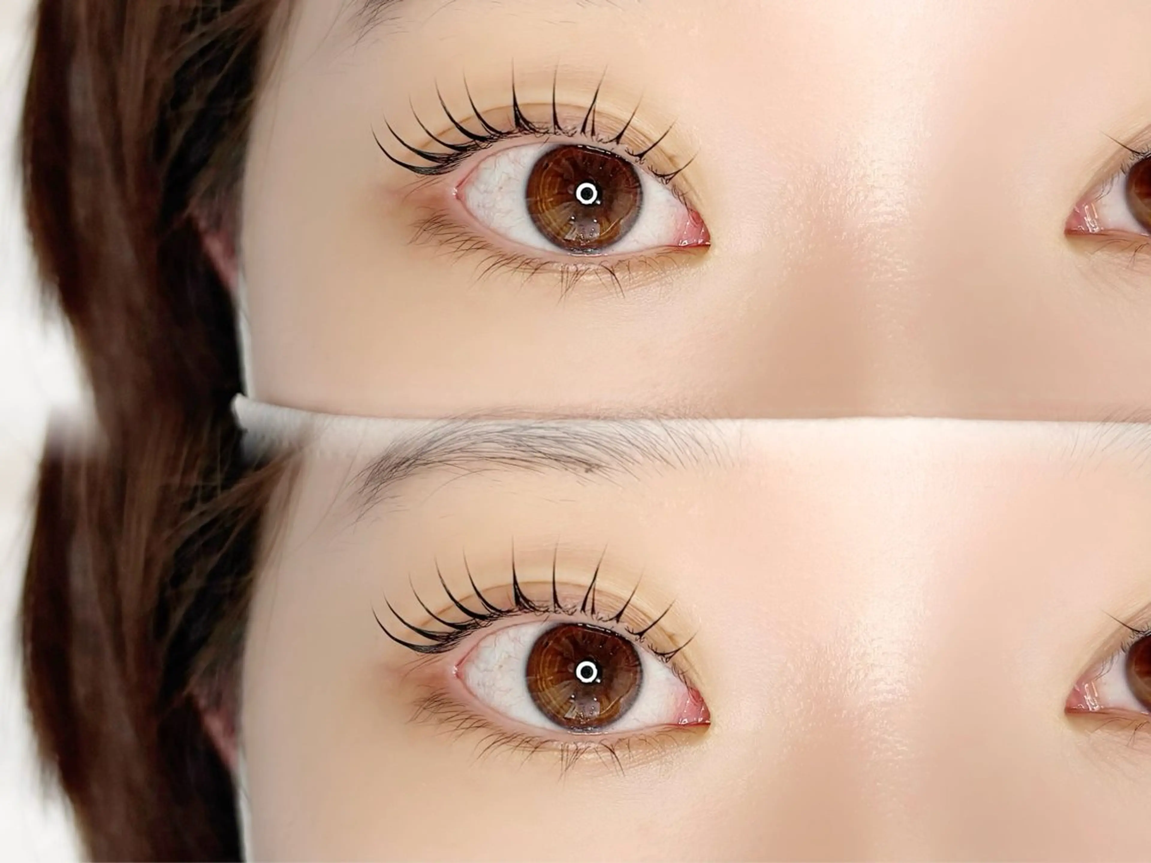 【SNSで話題🩶】韓国アイドルまつげパーマ🩶束感仕上げコーティング付き◎の写真