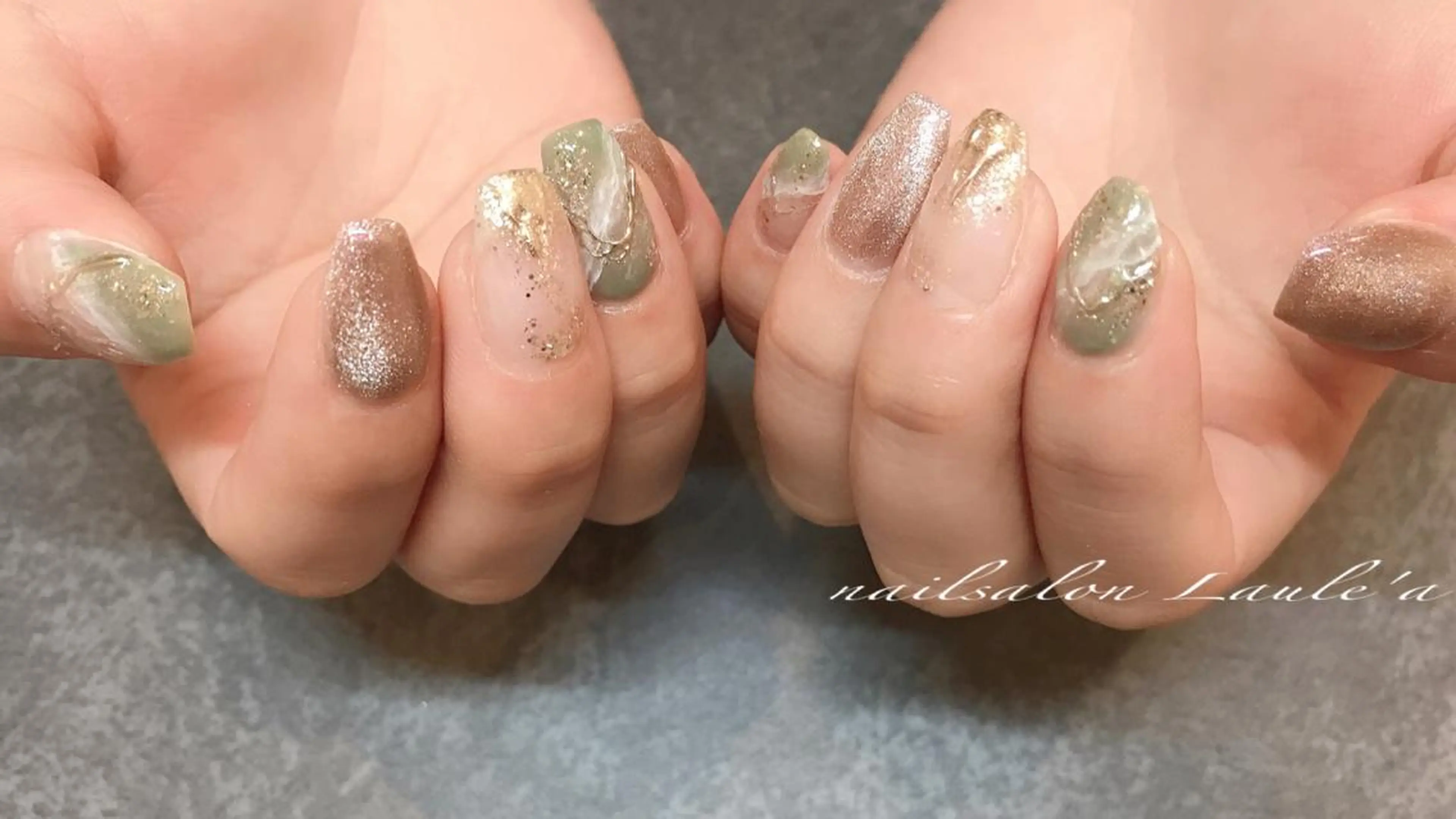 ネイル nailsalon Laule'aのネイルデザイン