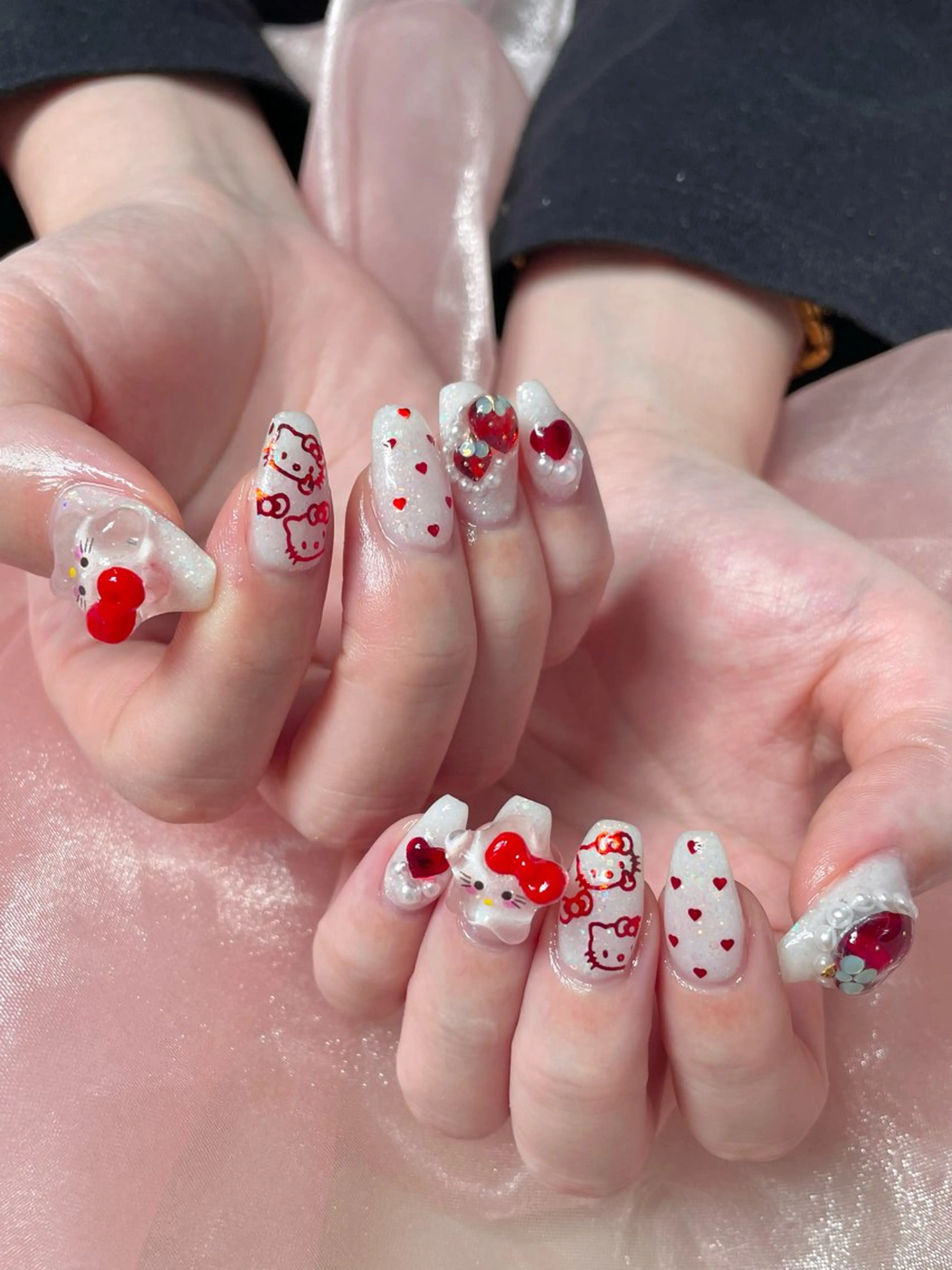 ネイル 長さ出し ハンドネイル RUMI nailのネイルデザイン