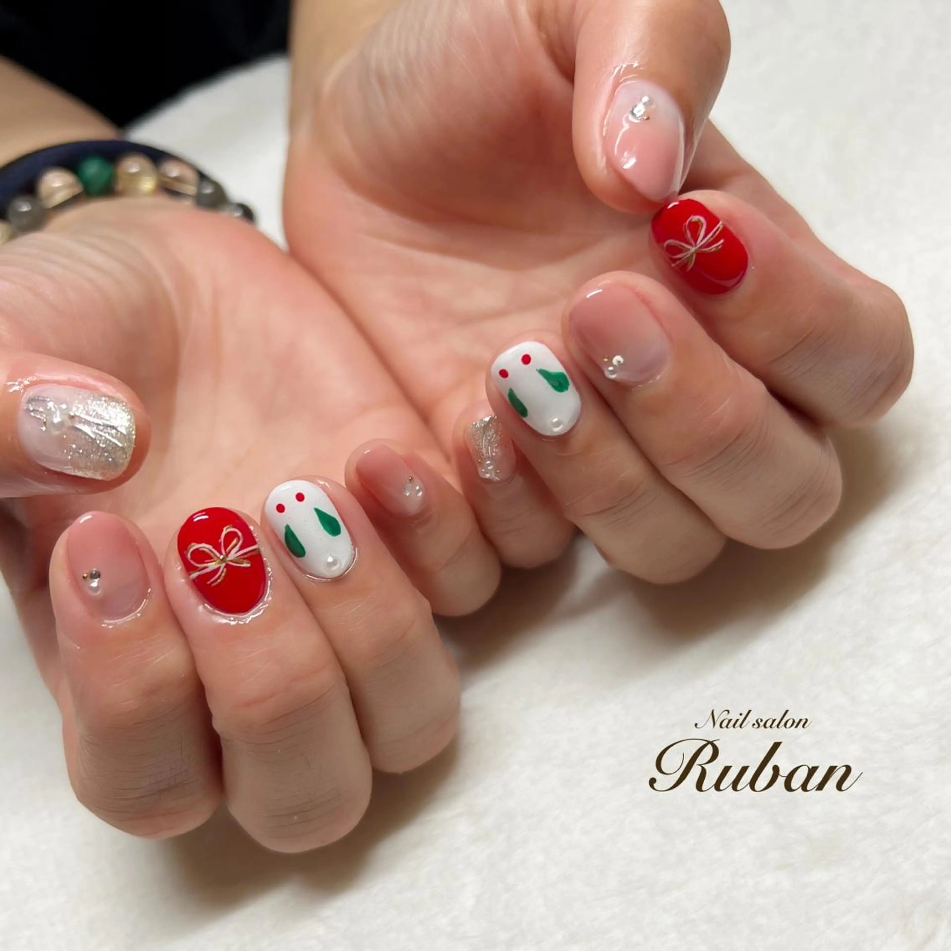 ネイル 成人式 Nail salon Ruban所属・Nail salon Rubanのネイルデザイン
