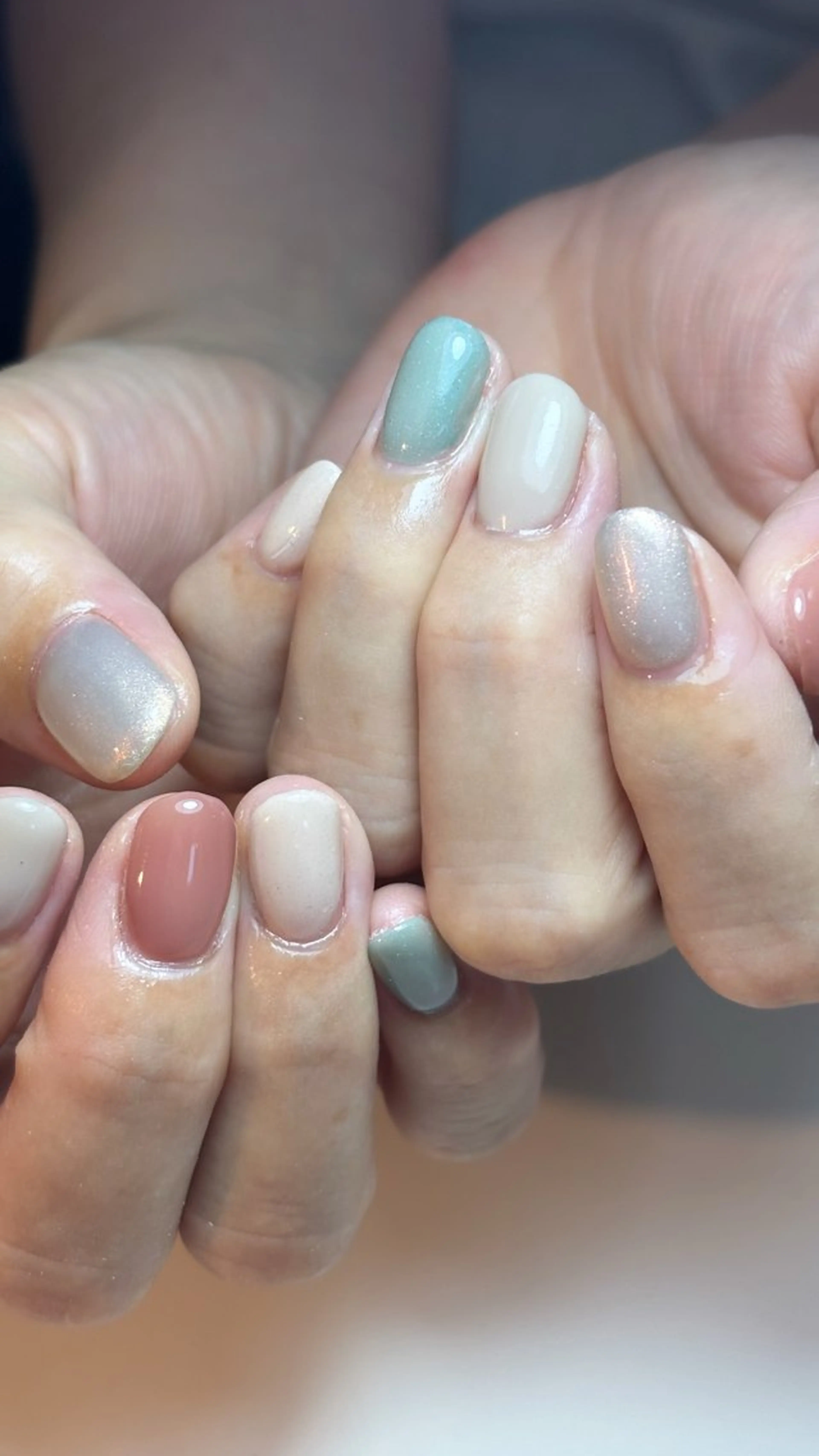 💅 【オフなし】選べる3色♡ワンカラー・グラデ・フレンチ(ウォーターケア込)の写真