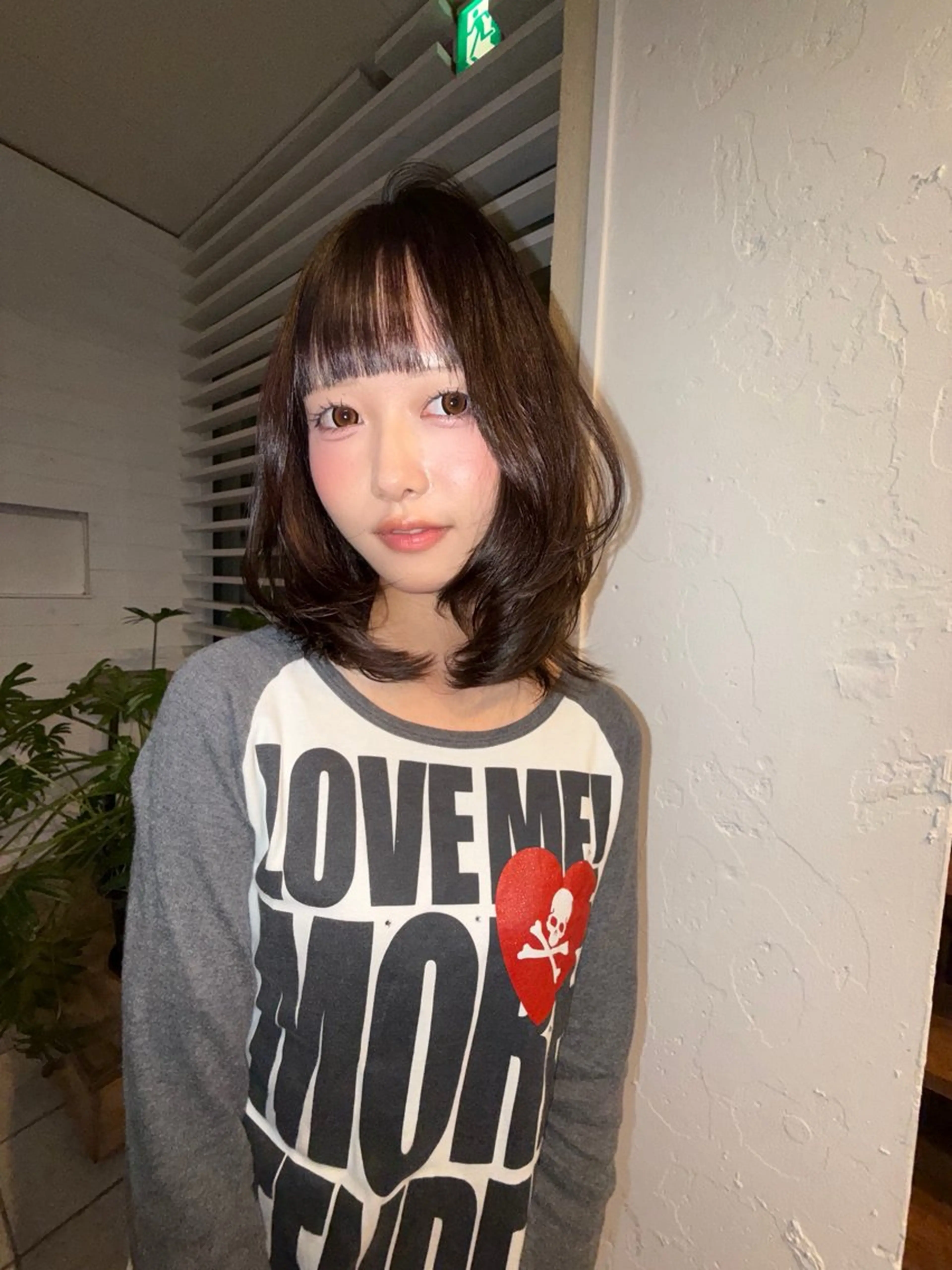 ミディアム ミディアムレイヤー レイヤーカット YURiA レイヤー🫧のヘアスタイル