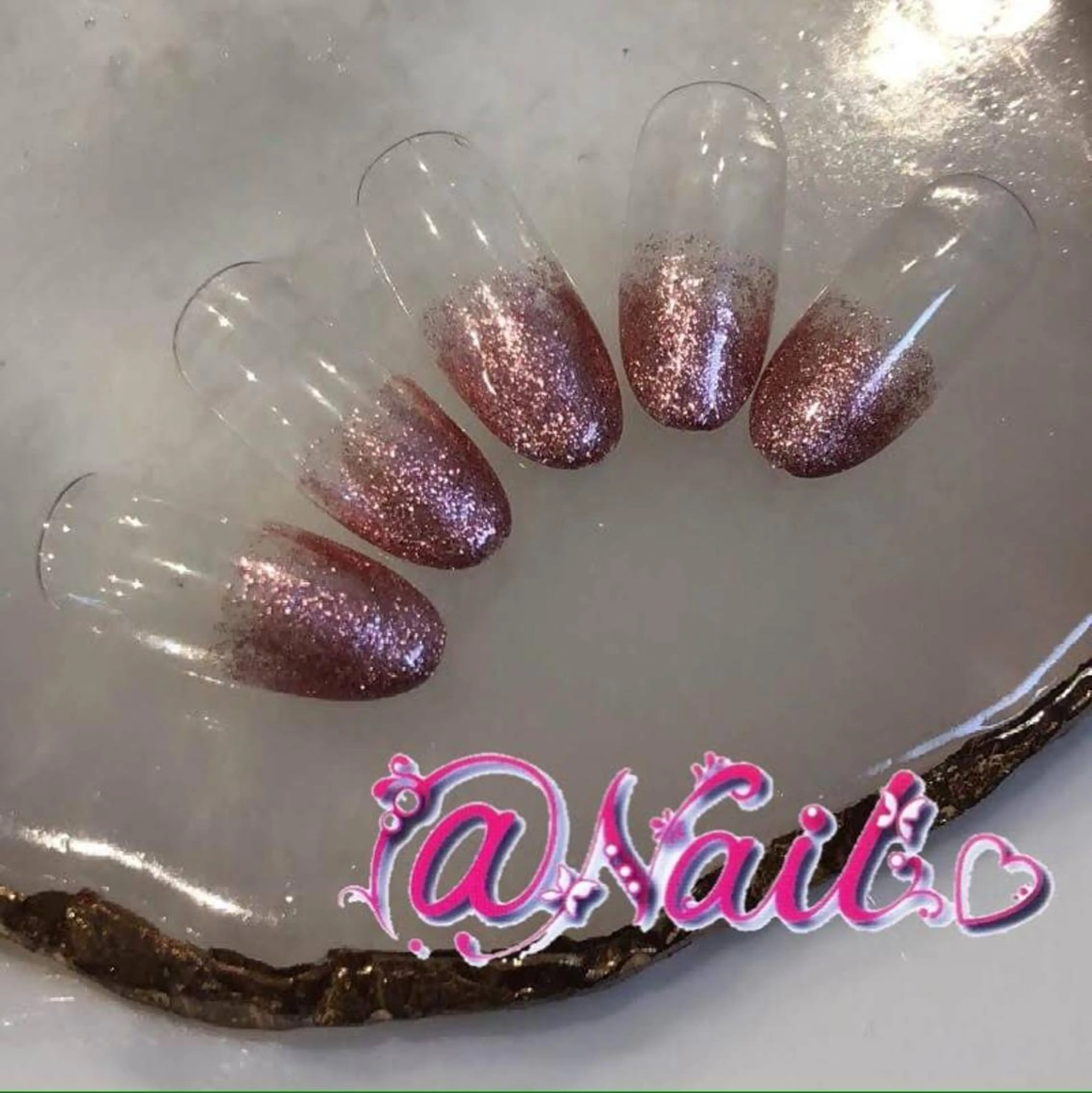 ネイル ネイルチップ 小尾 栞のネイルデザイン