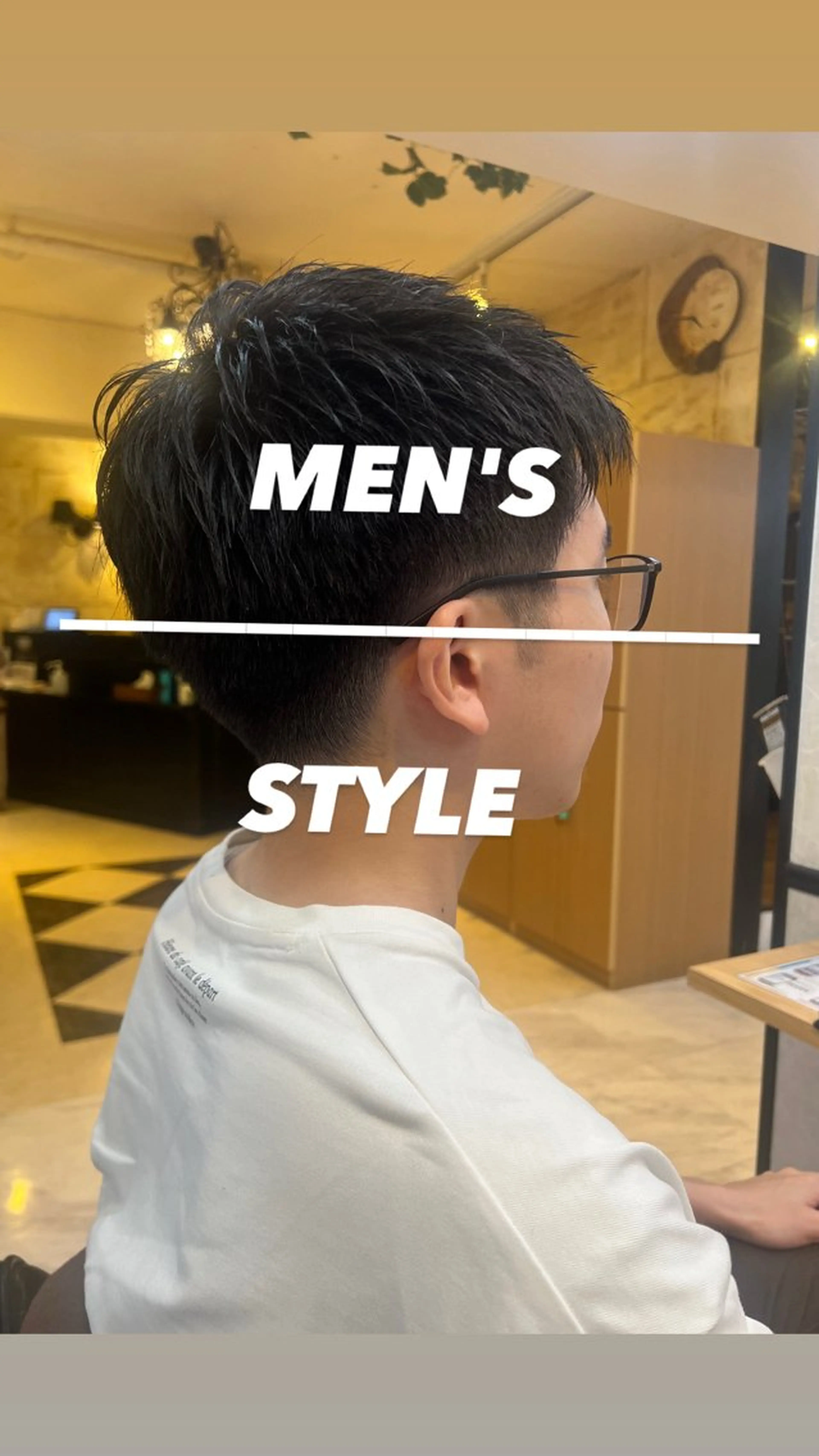 メンズ 大人女性ぼかし メンズ強化🦙平作のヘアスタイル