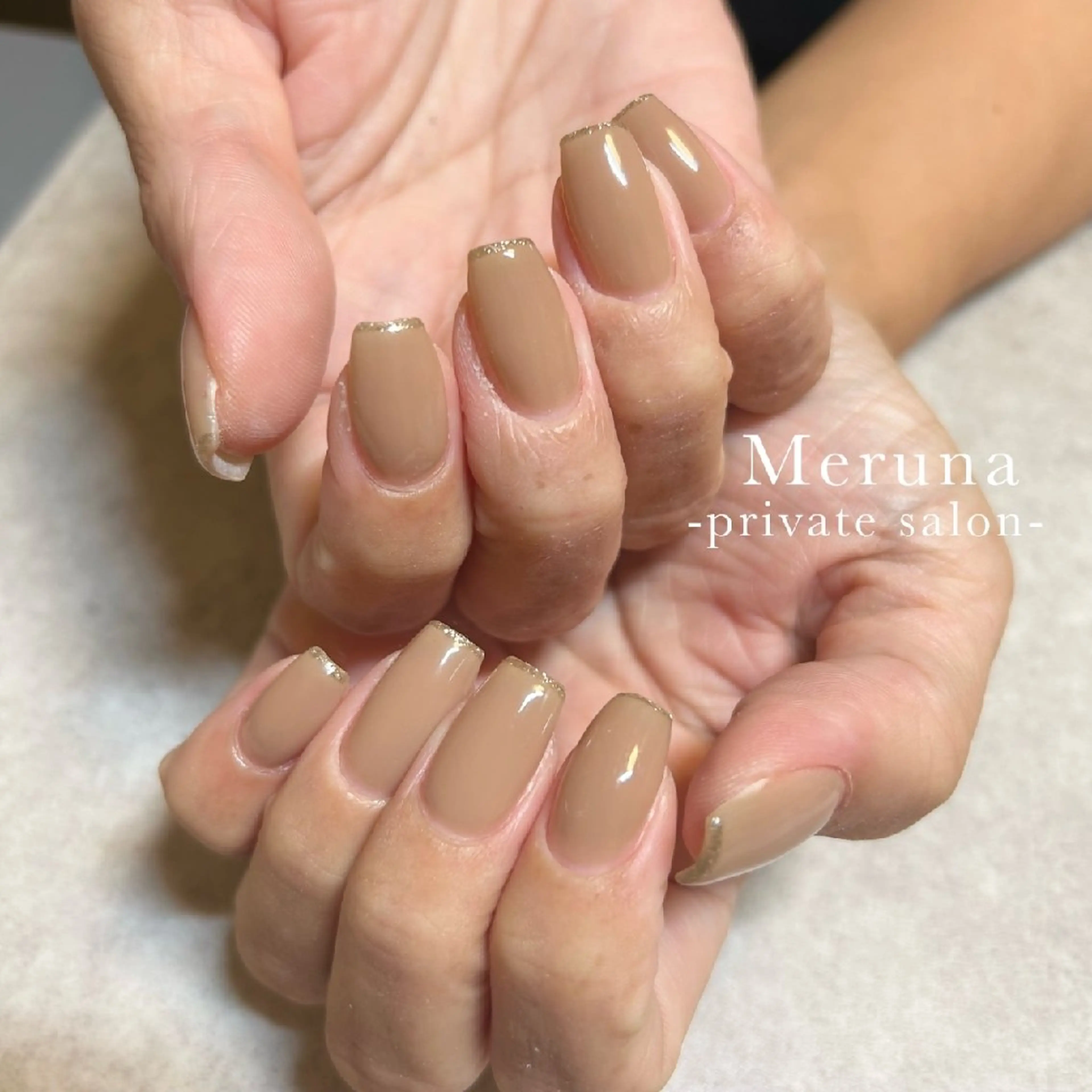 ネイル オフィスネイル ハンドネイル Meruna .ﾒﾙｰﾅ.のネイルデザイン
