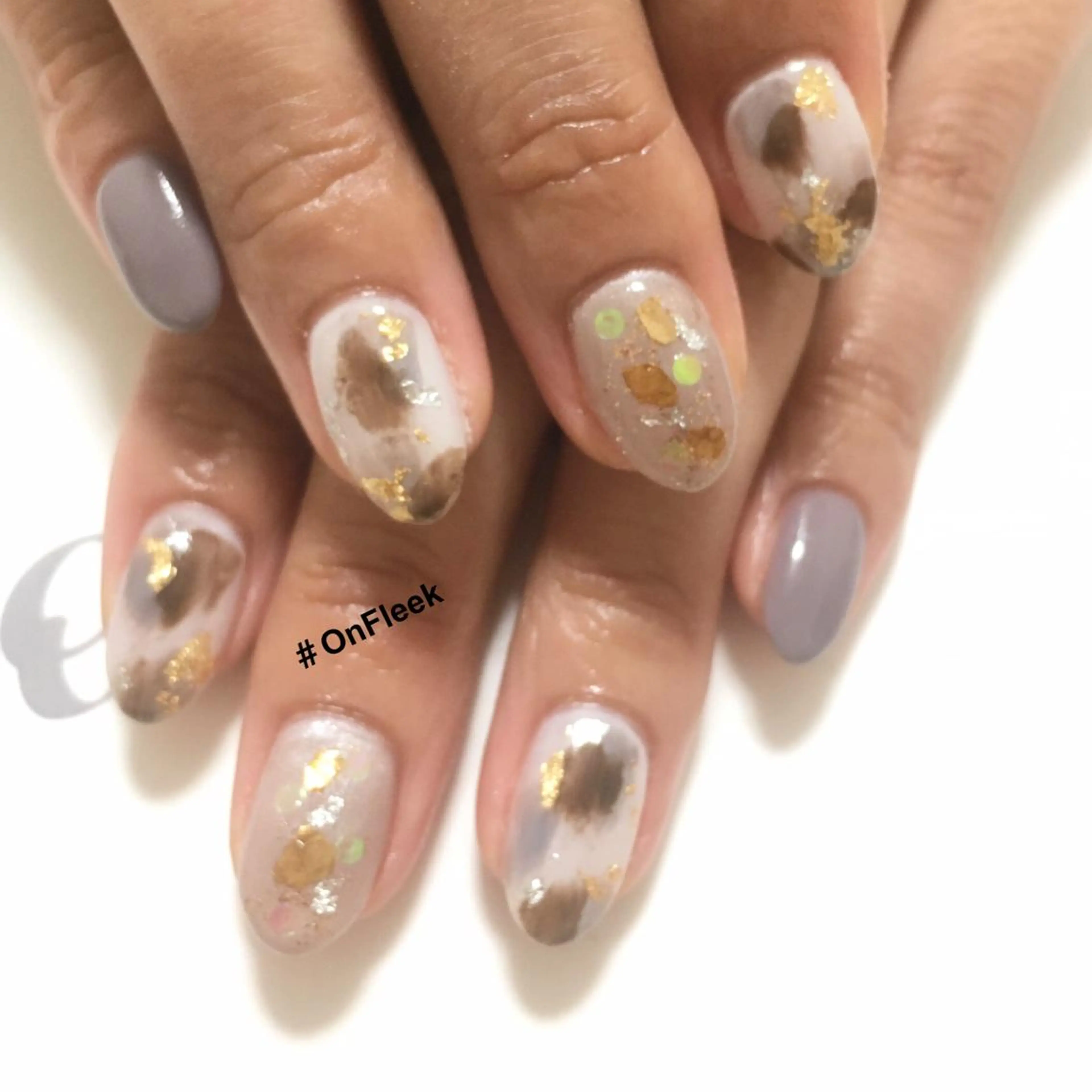 ネイル ハンドネイル NailSalon ＃OnFleekのネイルデザイン