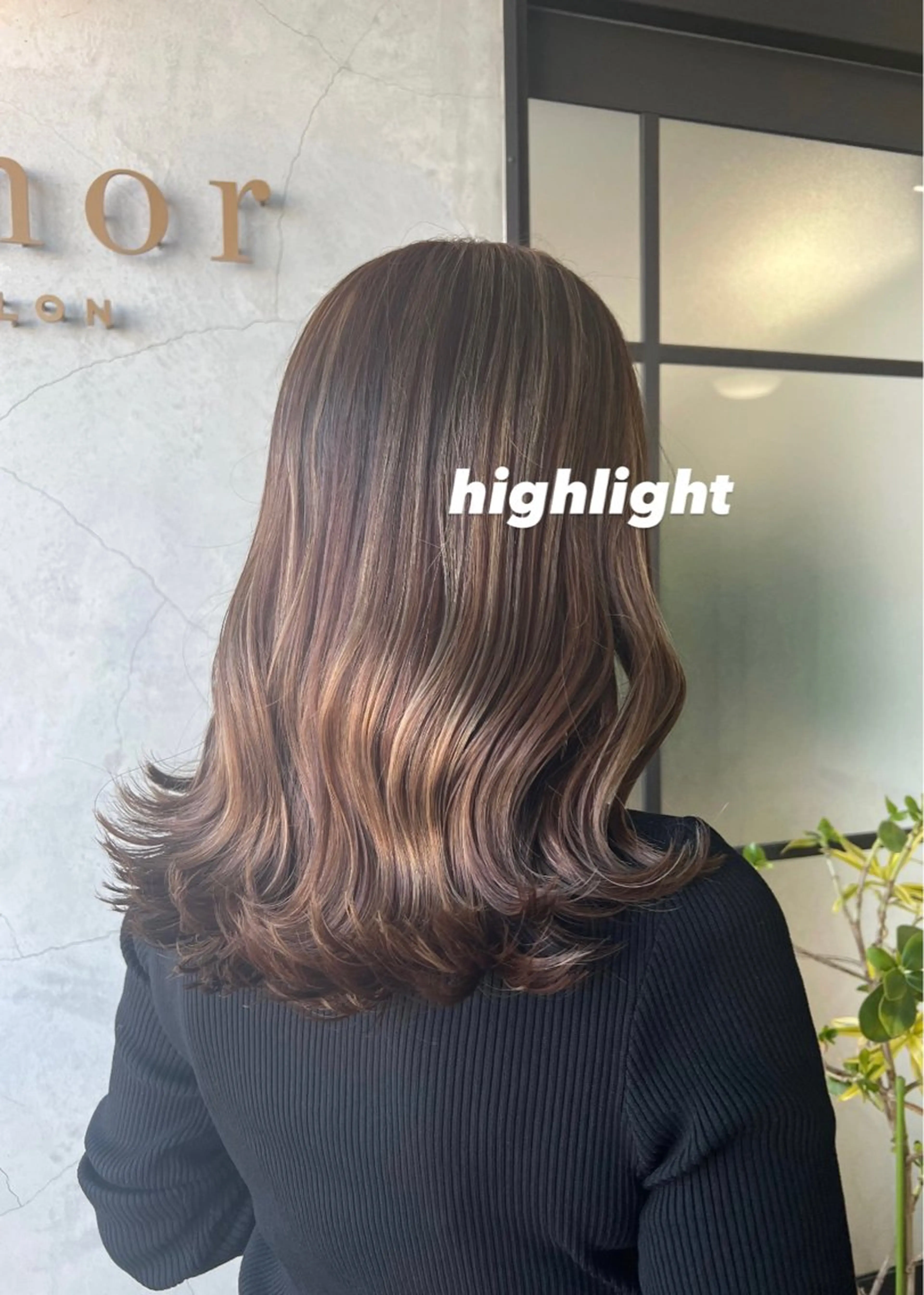 ロング ハイライト ヤマダレナ/個室/ 透明感艶カラー😽✨のヘアスタイル