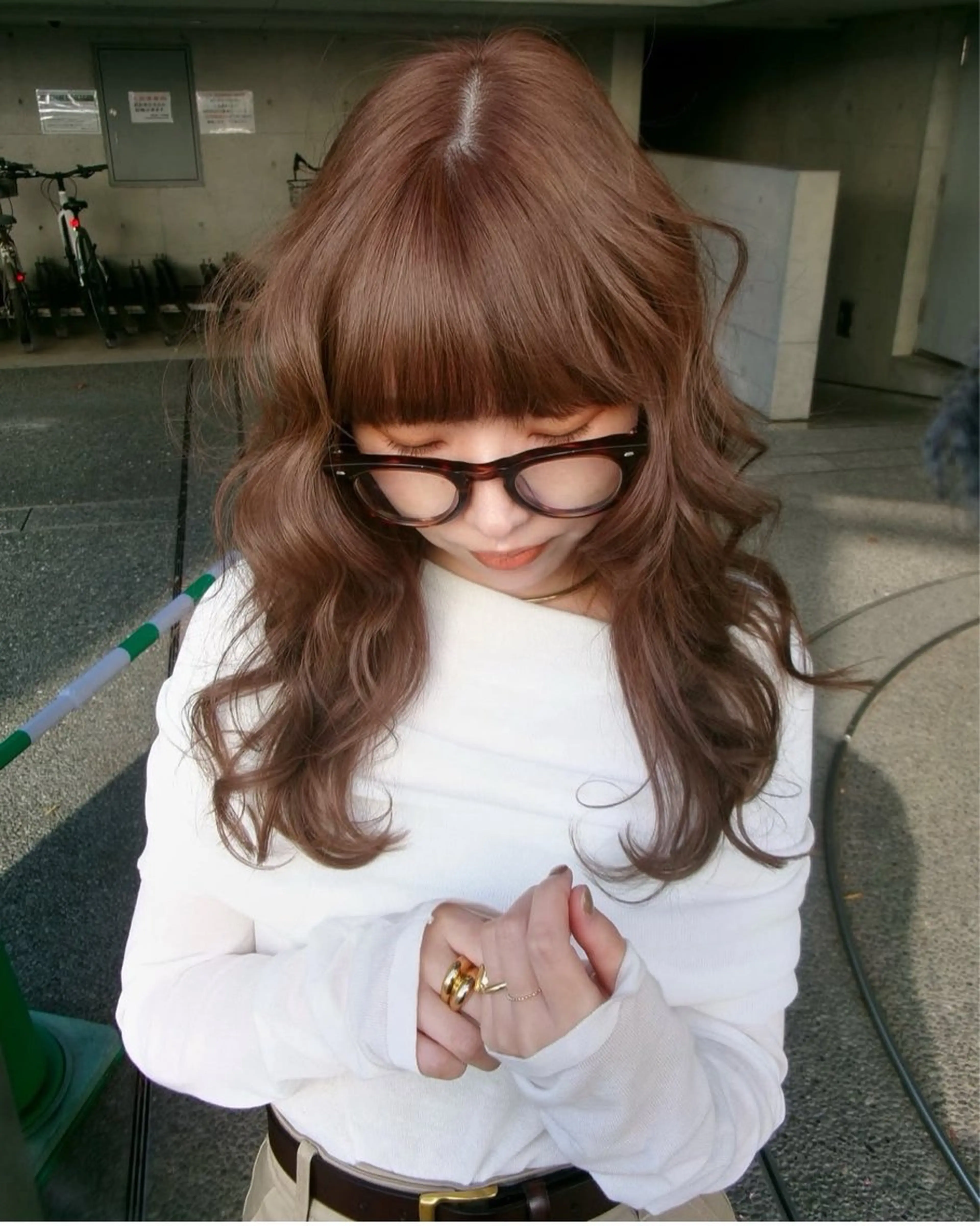 ロング カラー SAYAKA🫧 表参道のヘアスタイル