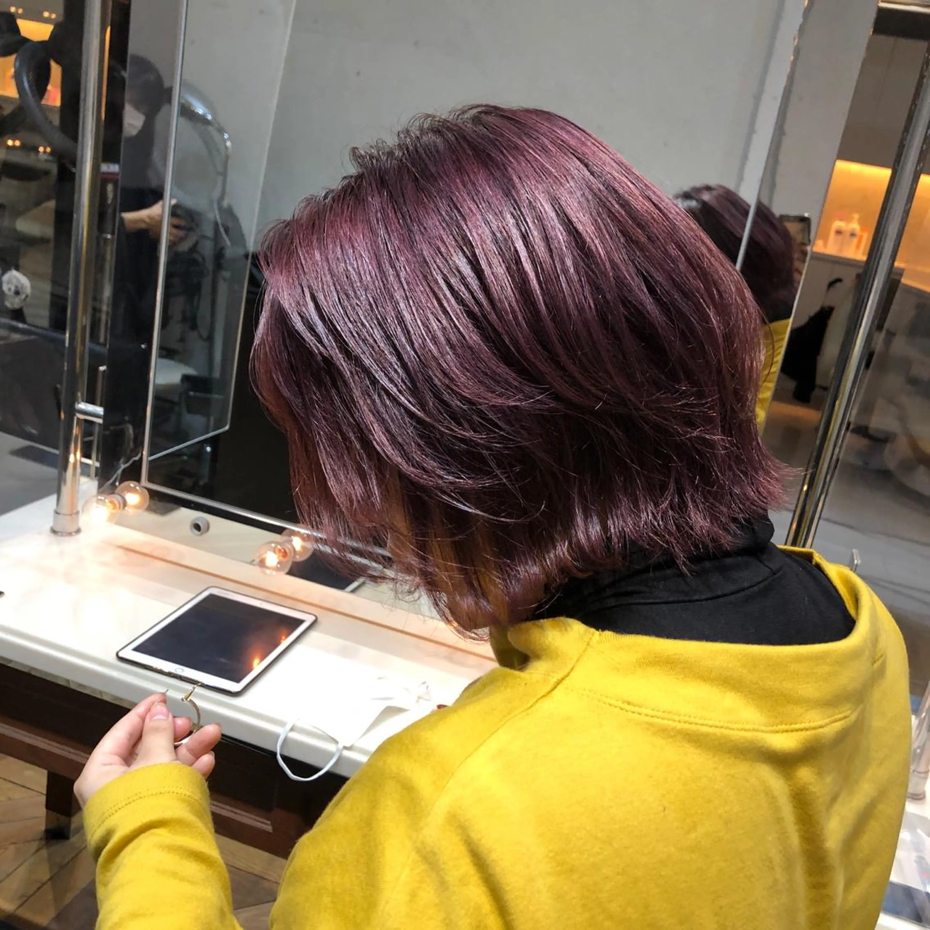 ショート カラー hayaka todaのヘアスタイル