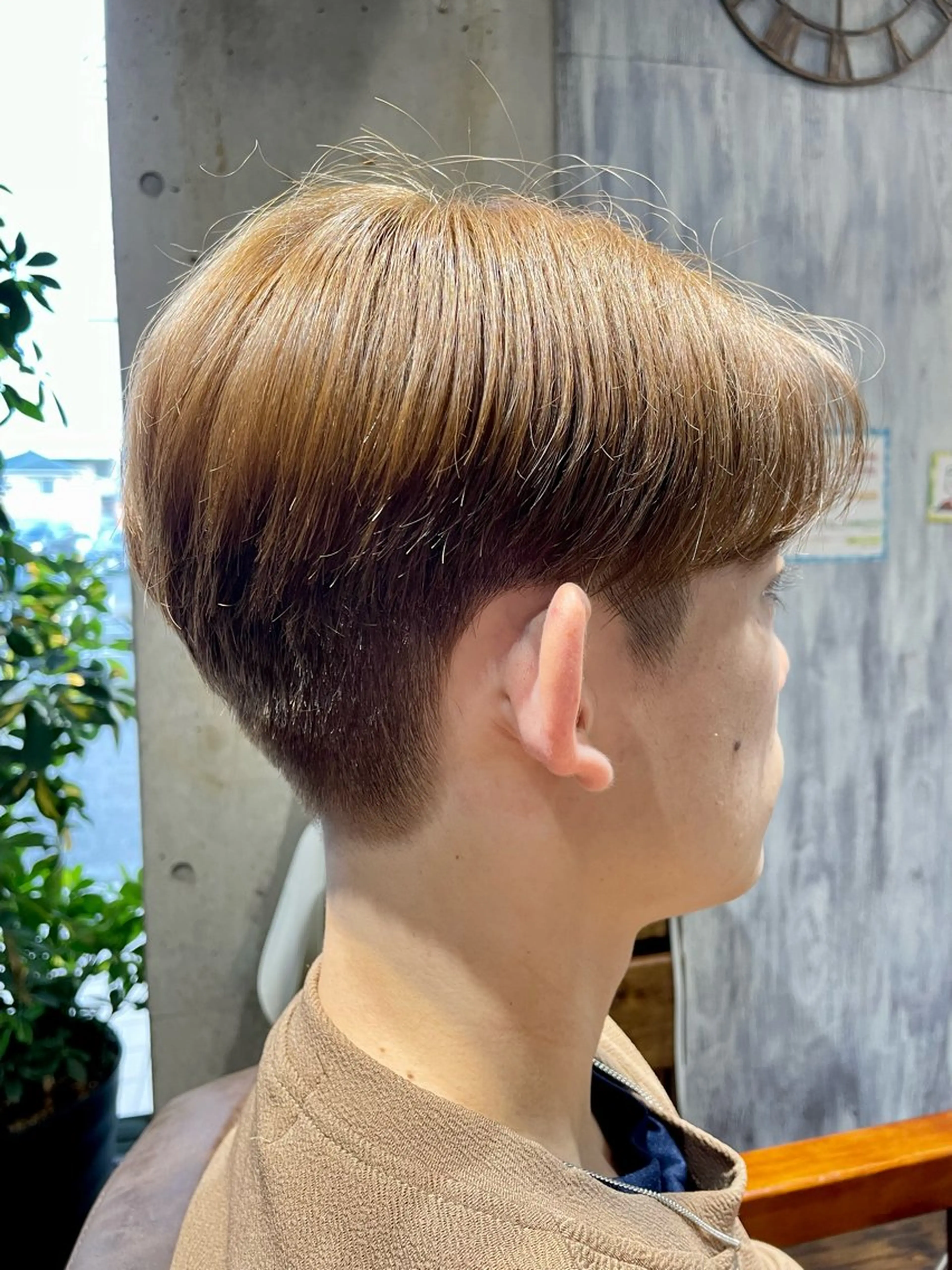 ショート カラー メンズ 坂本 勇将のヘアスタイル