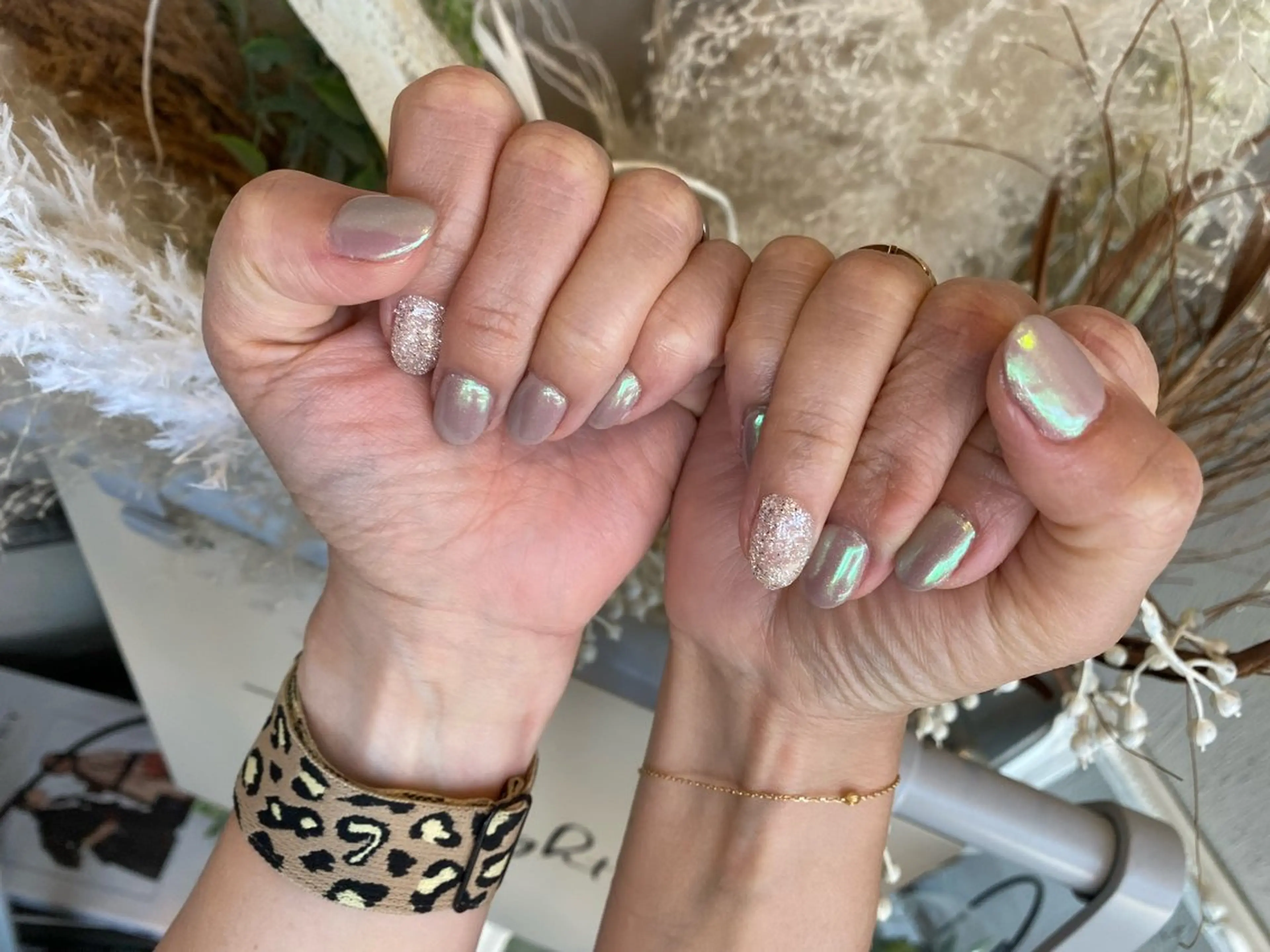 ネイル オーロラネイル Twin Eight  Nail&Eyelash（旧：Lumiere）所属・Miho.Nail TwinEightのネイルデザイン