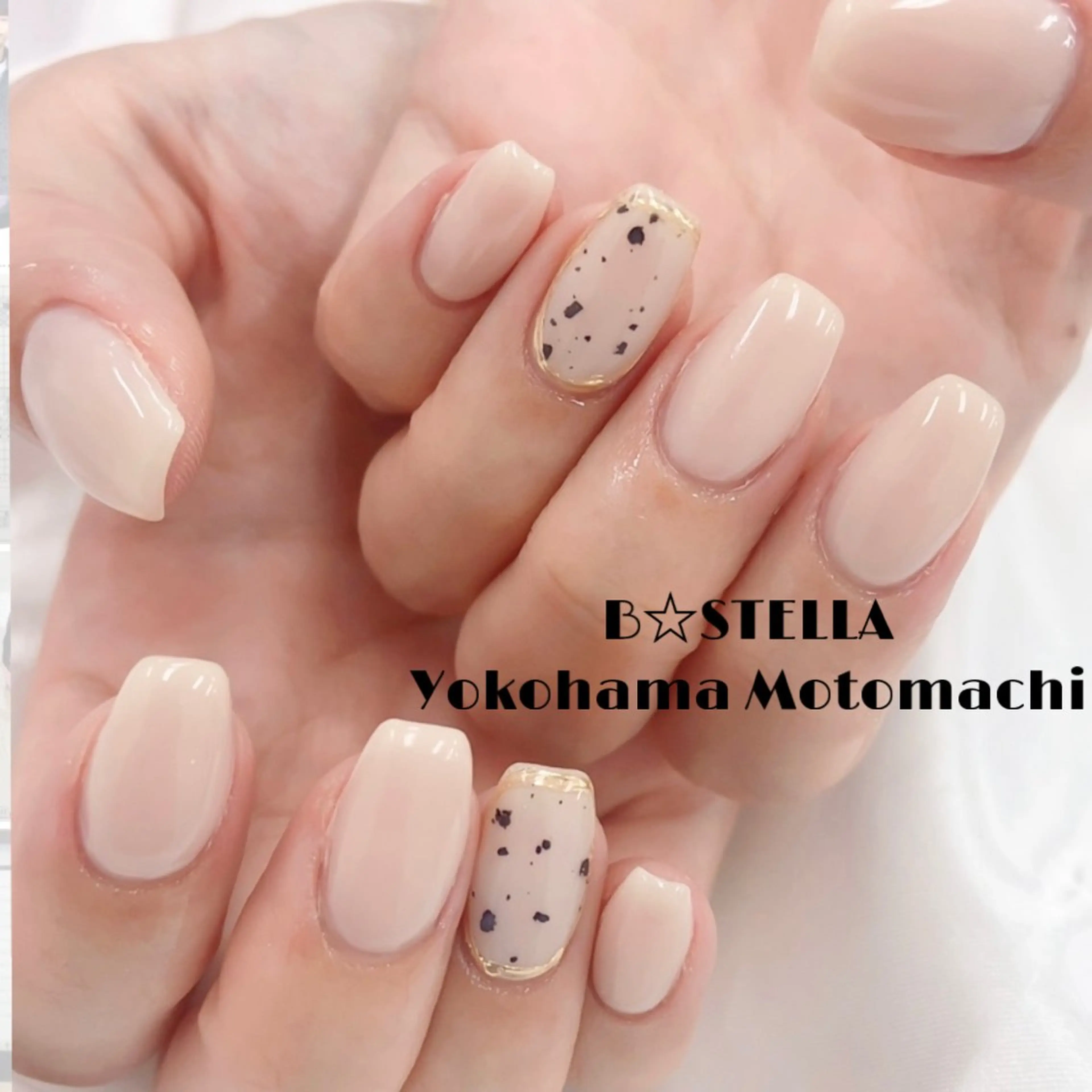 《オフ無》ハンド💅🏻うるつやワンポイントコース️🫧【パラジェル変更可🙆🏻‍♀️】横浜/元町･中華街駅🎀の写真