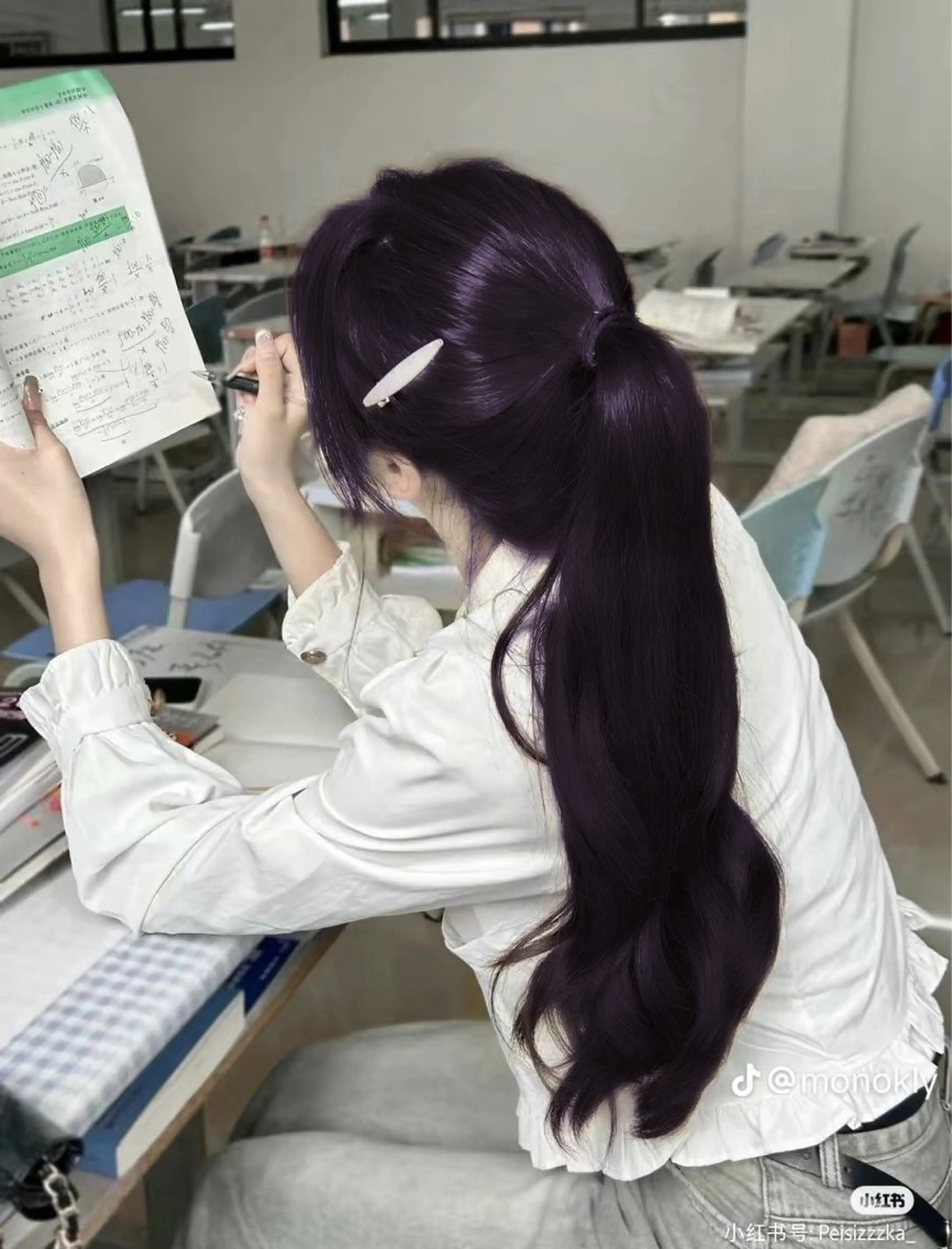 ロング カラー ブリーチなし🌼トレ ンド🌼似合わせのヘアスタイル