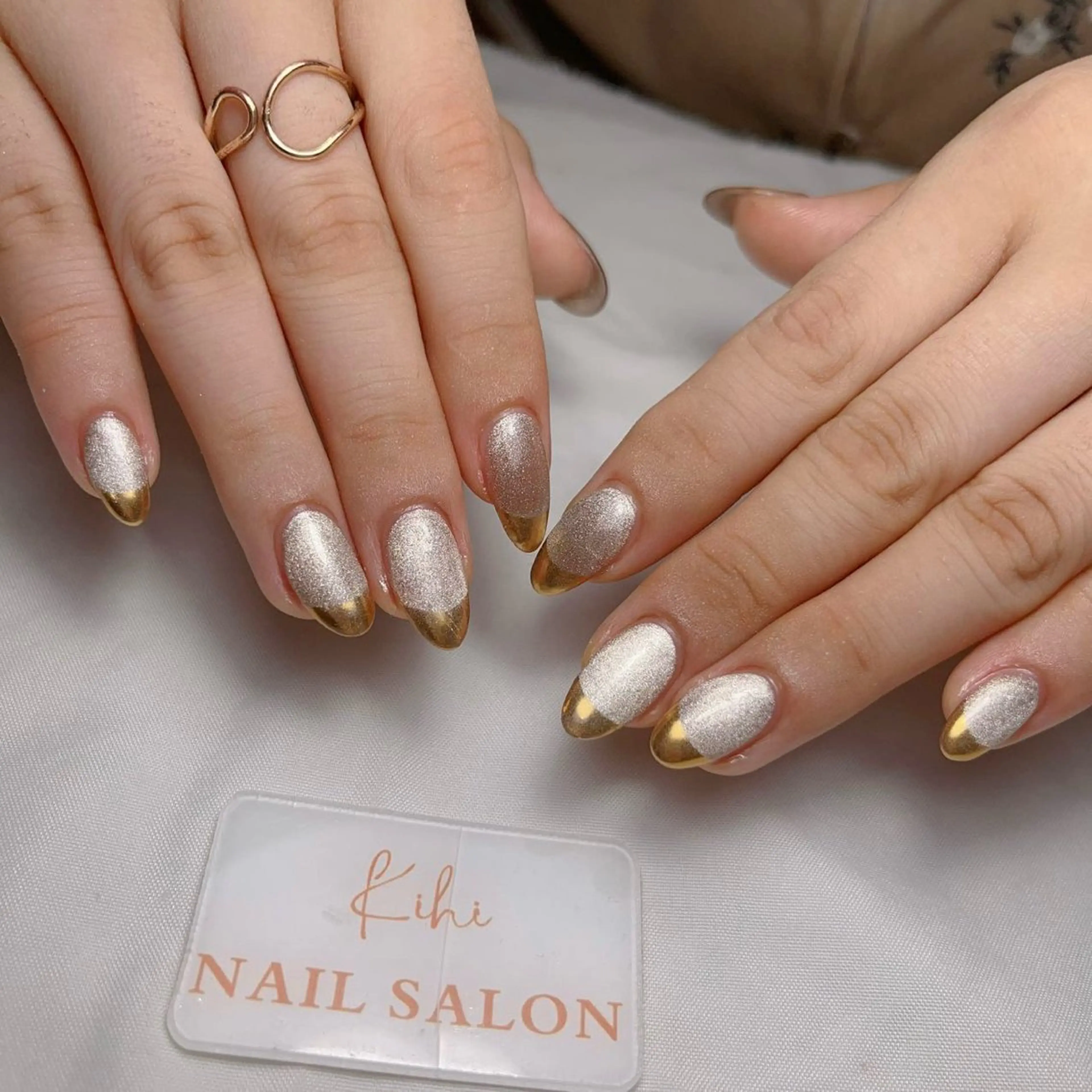 ネイル アートネイル フレンチネイル ジェルネイル グラデーション 韓国ネイル ハンドネイル 💕鈴木ユリ パラジェル/オフ無料のネイルデザイン