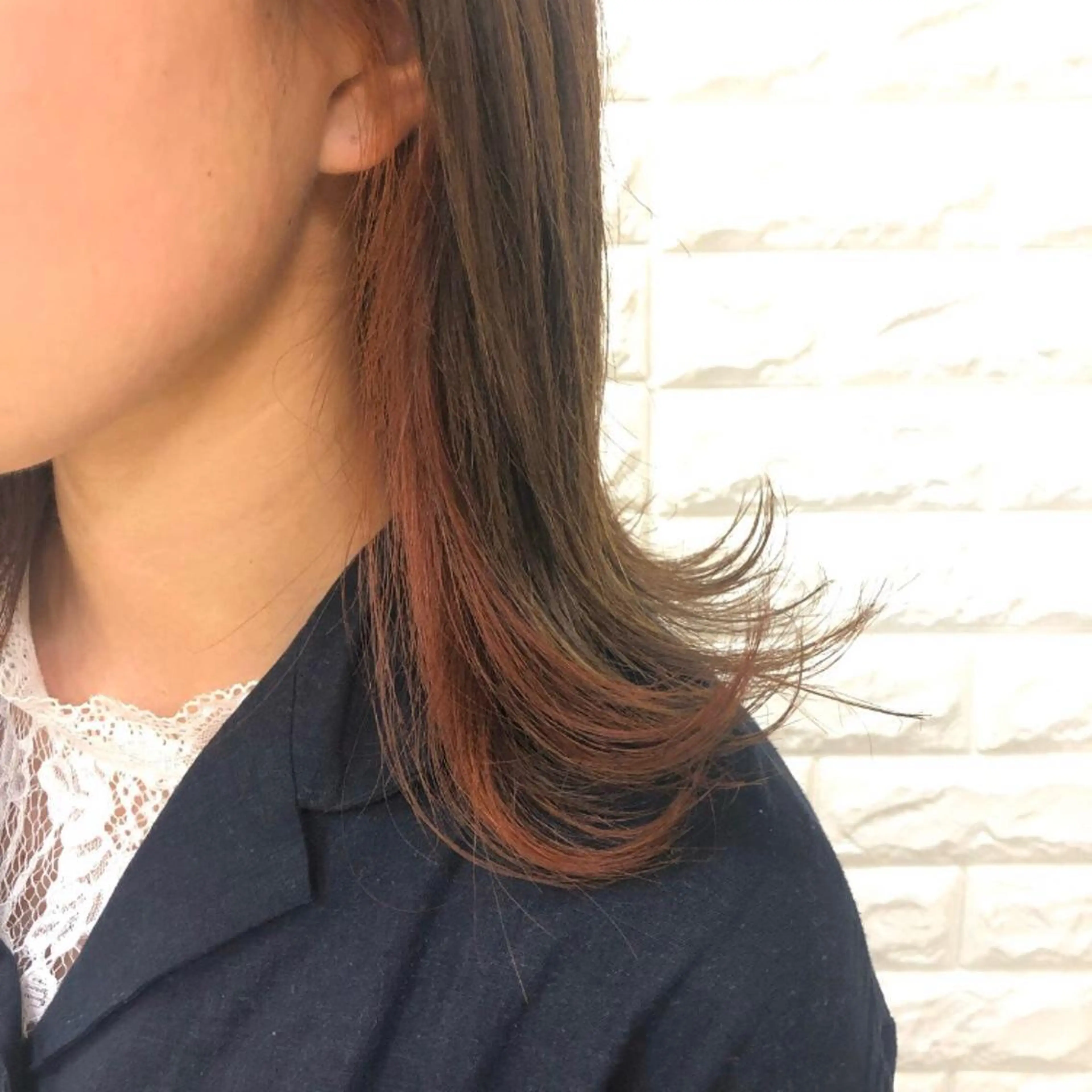 ミディアム レイヤー/ウルフ🤎 mayo.のヘアスタイル