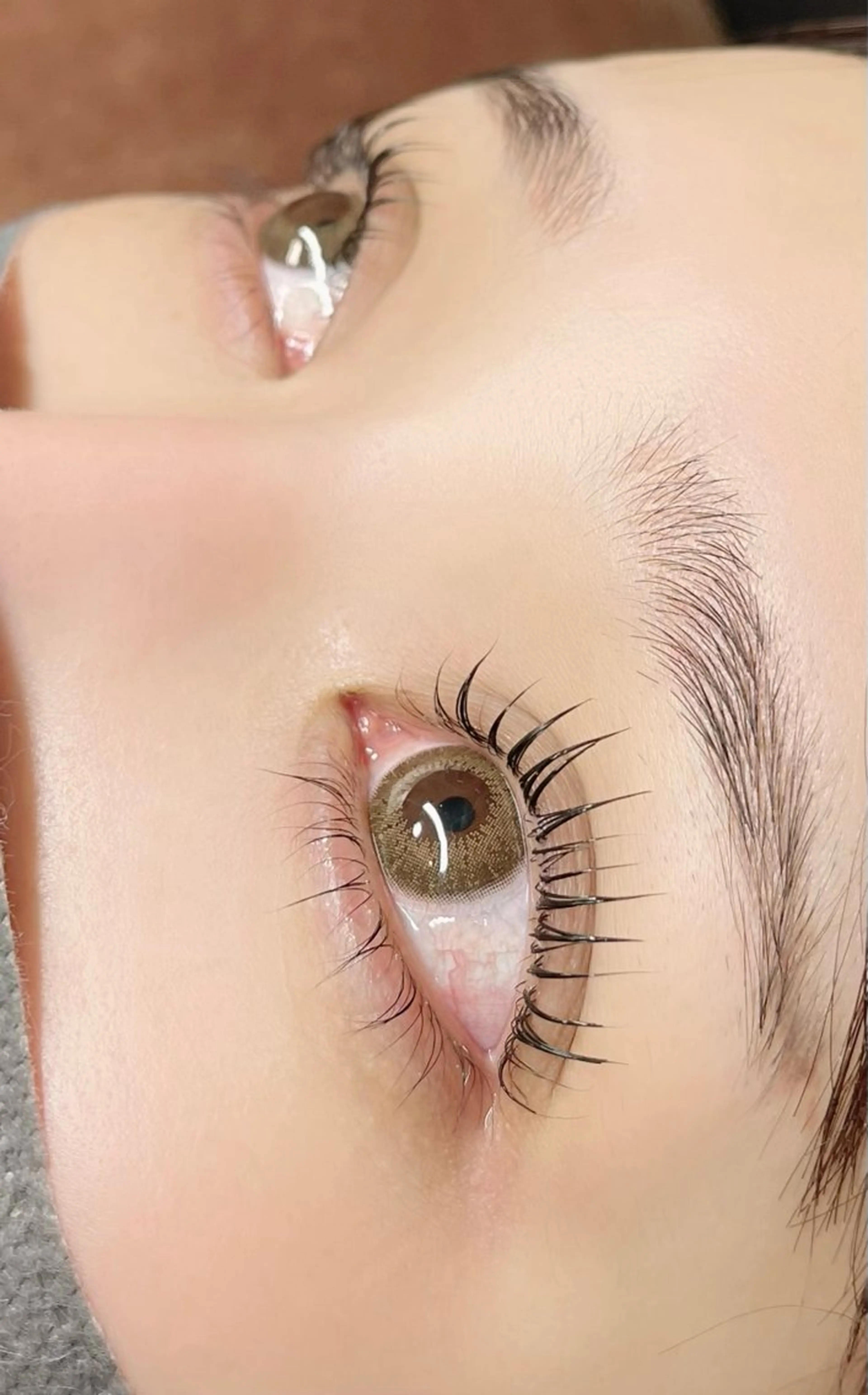 マツエク・マツパ フラットラッシュ パリジェンヌラッシュリフト まつげパーマ 一重×まつ毛パーマ ボリュームラッシュ マツパ Charme 五反田・不動前・目黒のマツエク・マツパデザイン