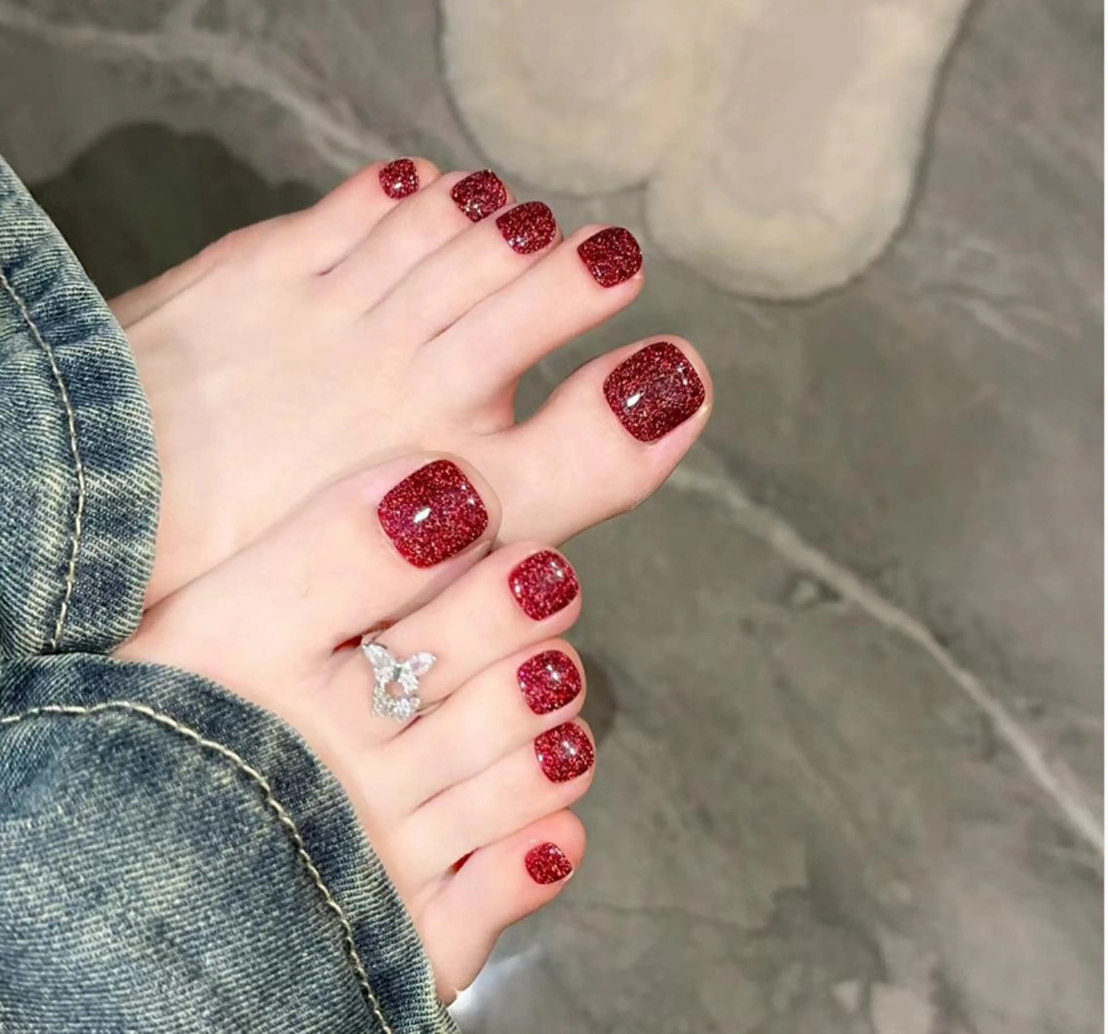 【Foot】ワンカラー　２色まで　¥5980の写真