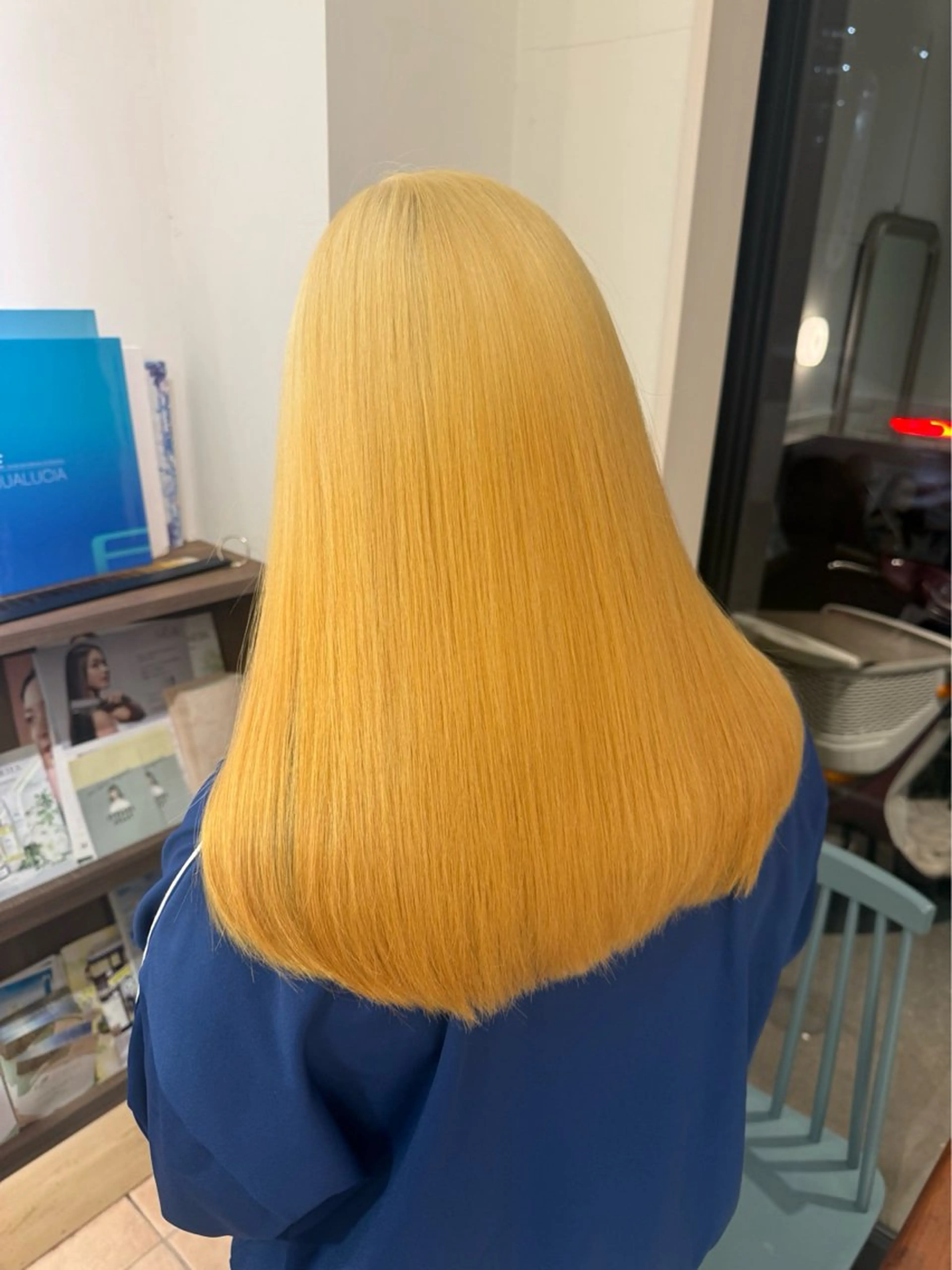 ブリーチオンカラー+トリートメントの写真