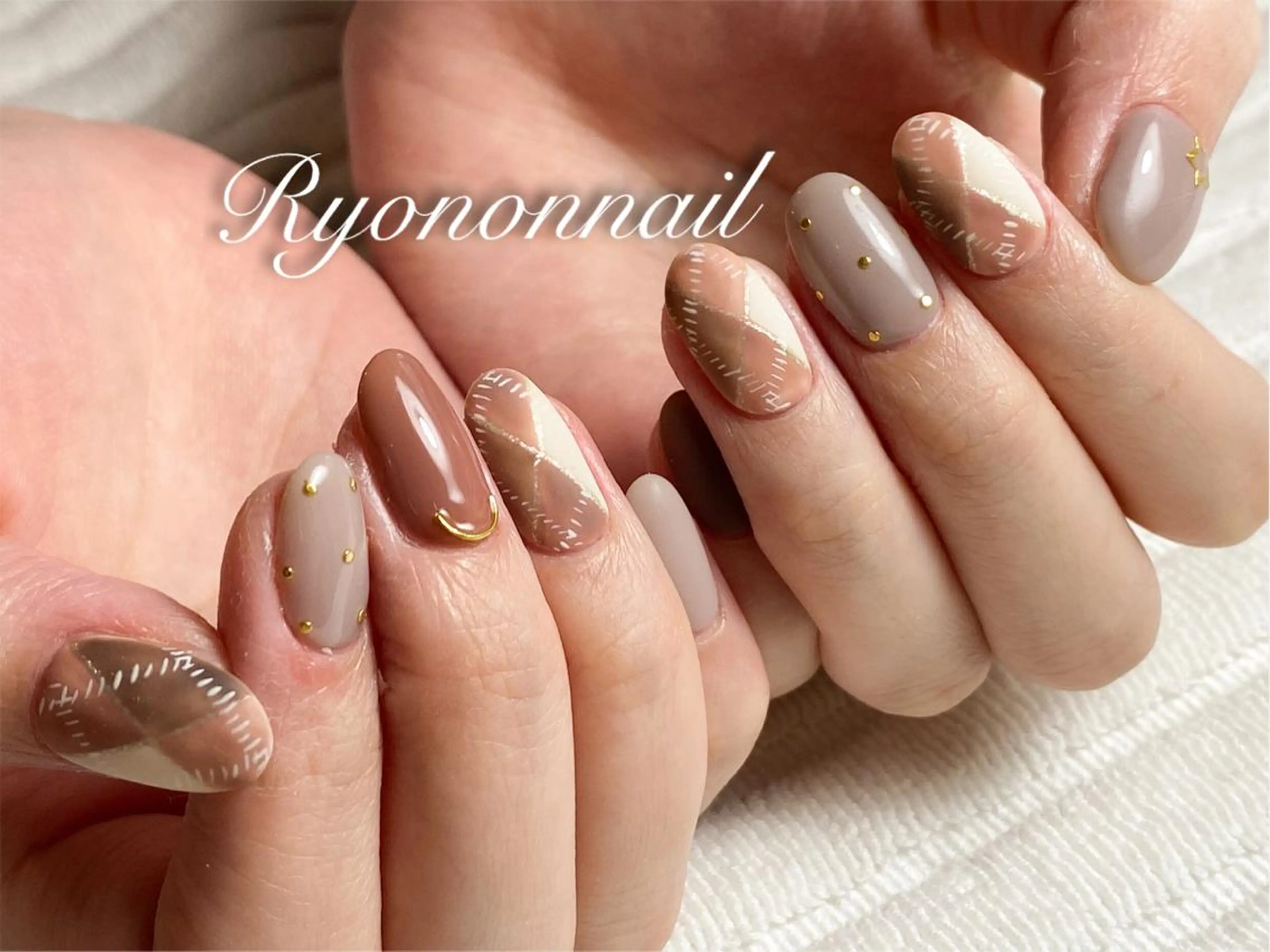 ネイル Ryononnail(リョノンネイル)所属・Ryononnail 上谷典子のネイルデザイン