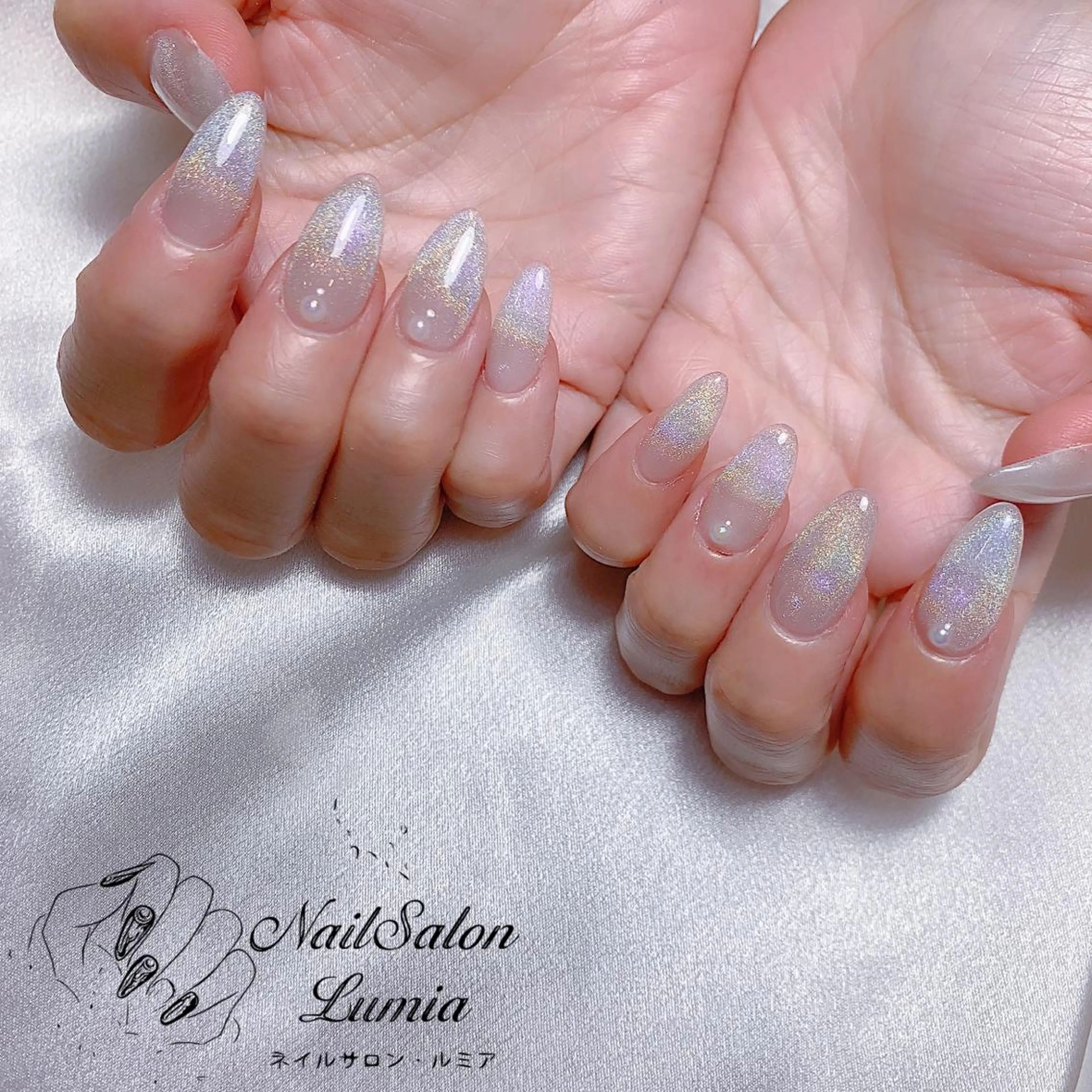 ネイル ハンドネイル ネイルサロン ルミア Lumia 店長のネイルデザイン