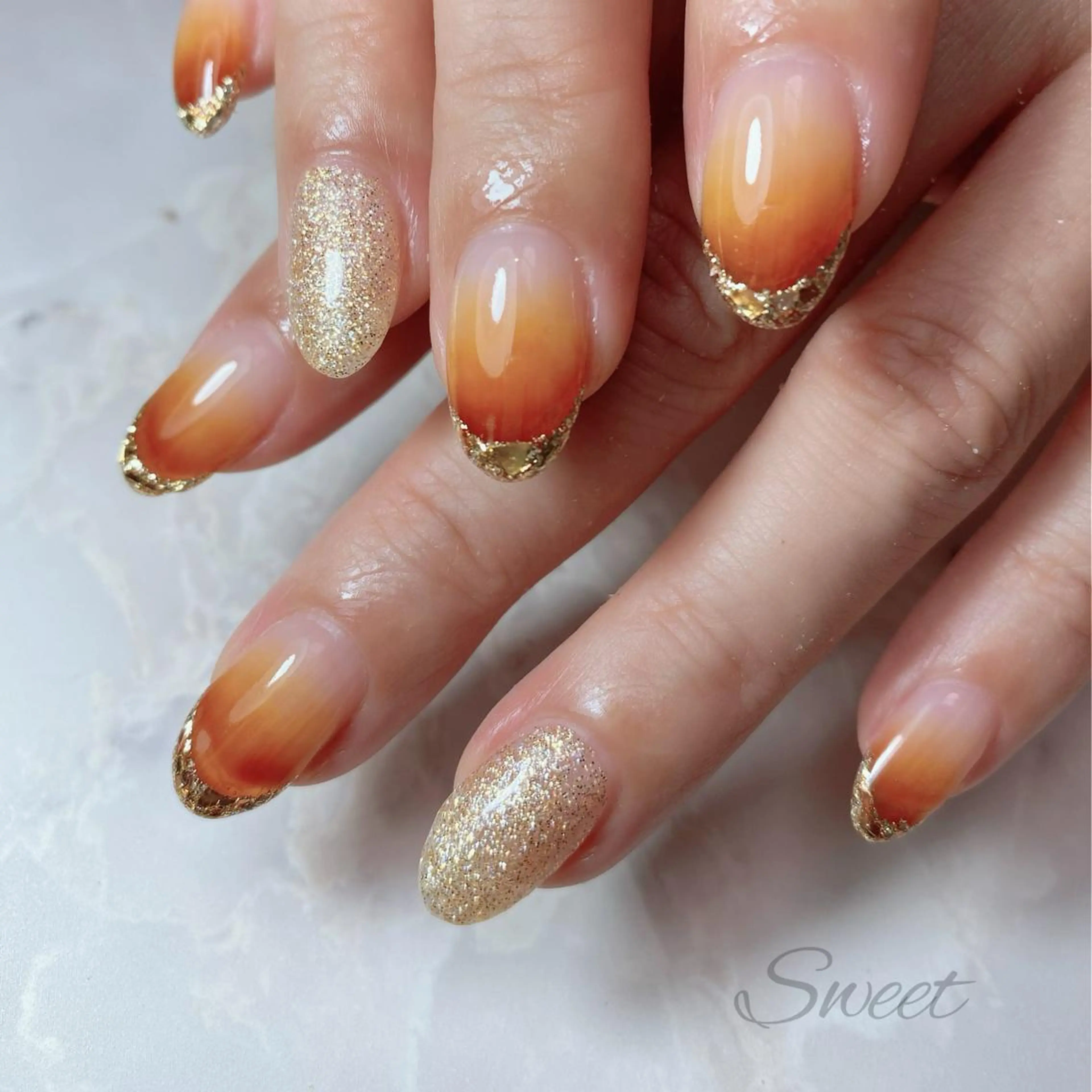 ネイル sweet 仲野陽子のネイルデザイン