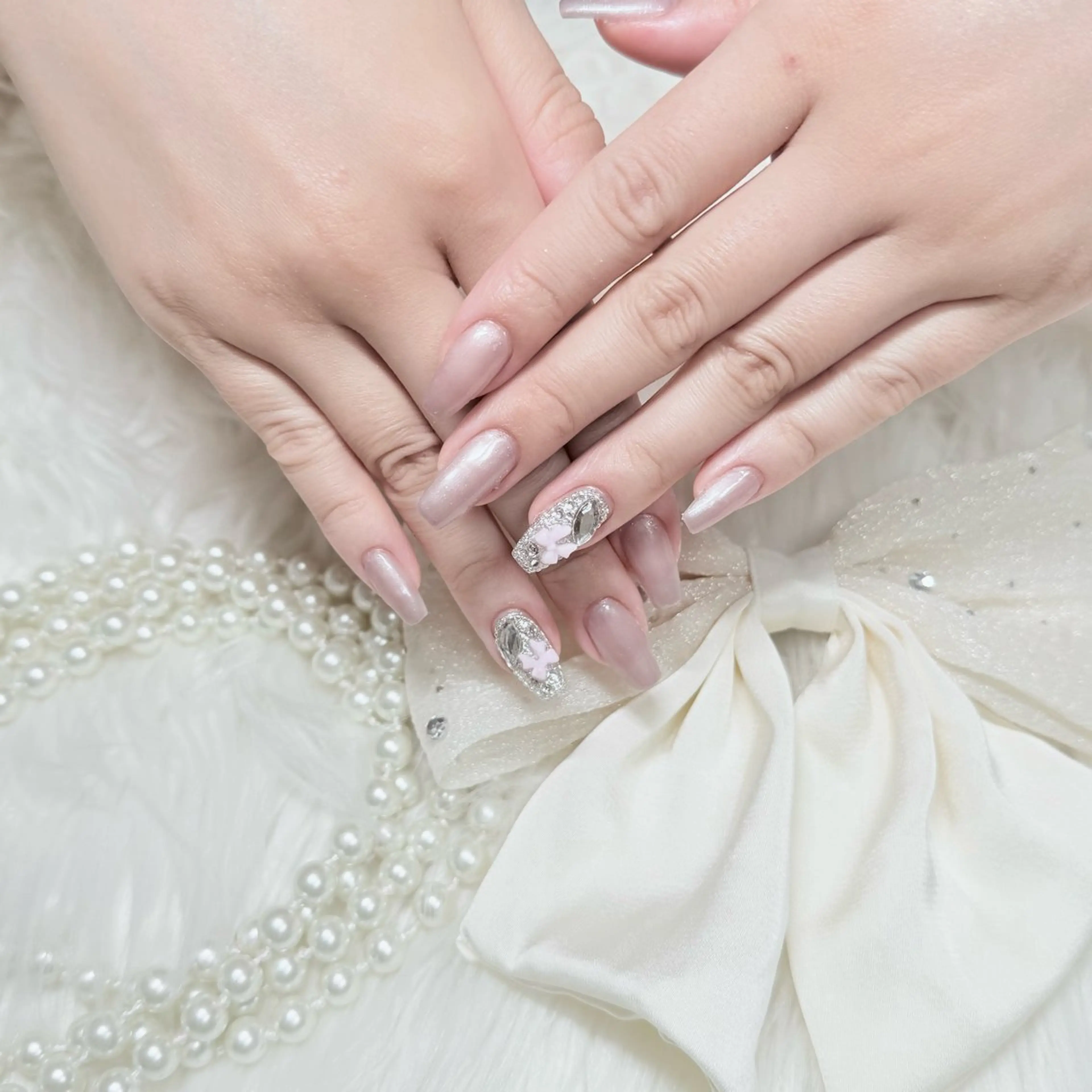 ネイル ハンドネイル 🩵 aoi🩵のネイルデザイン