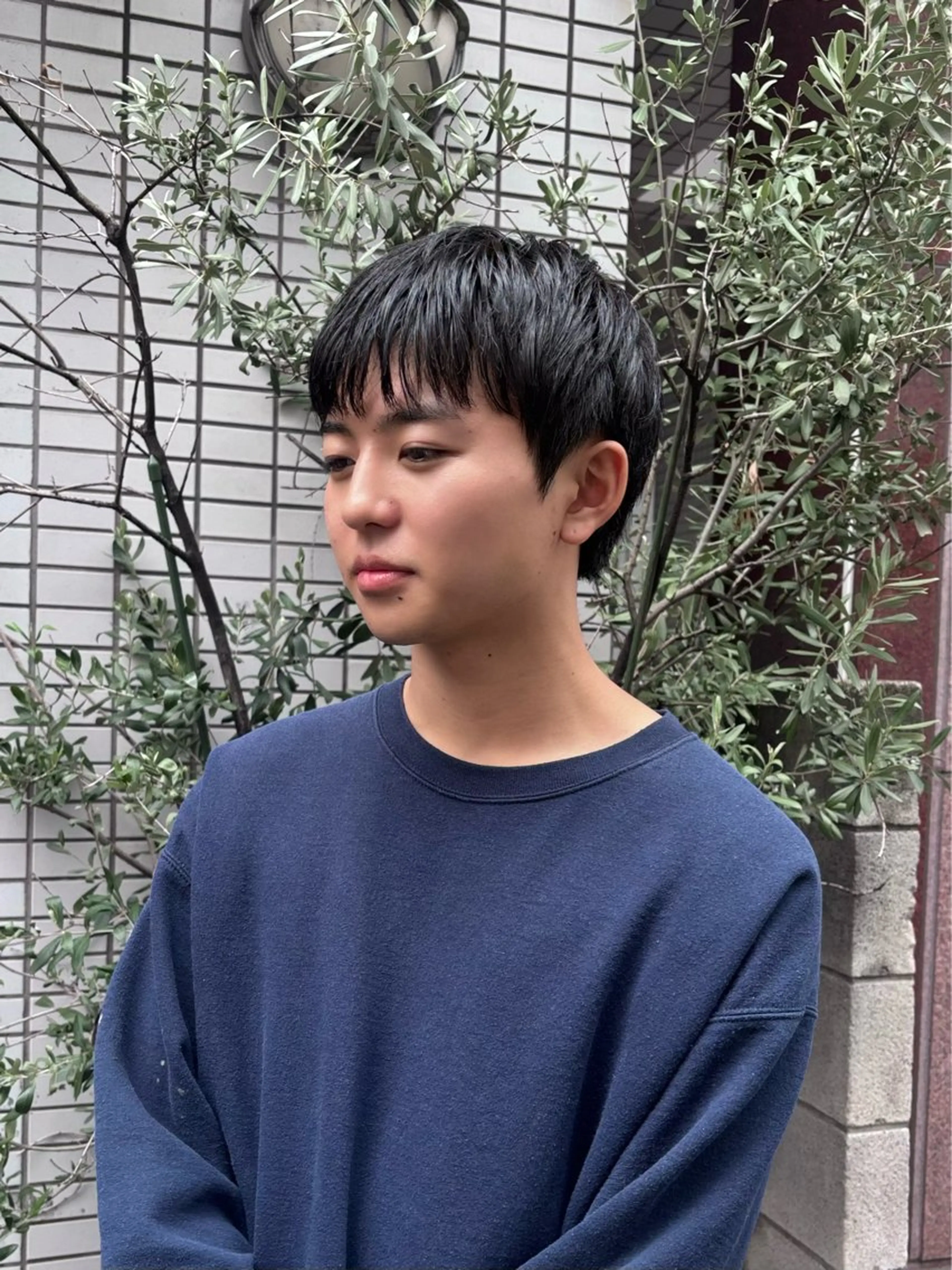 メンズ ボブ/メンズ/パーマ /Tamakiのヘアスタイル