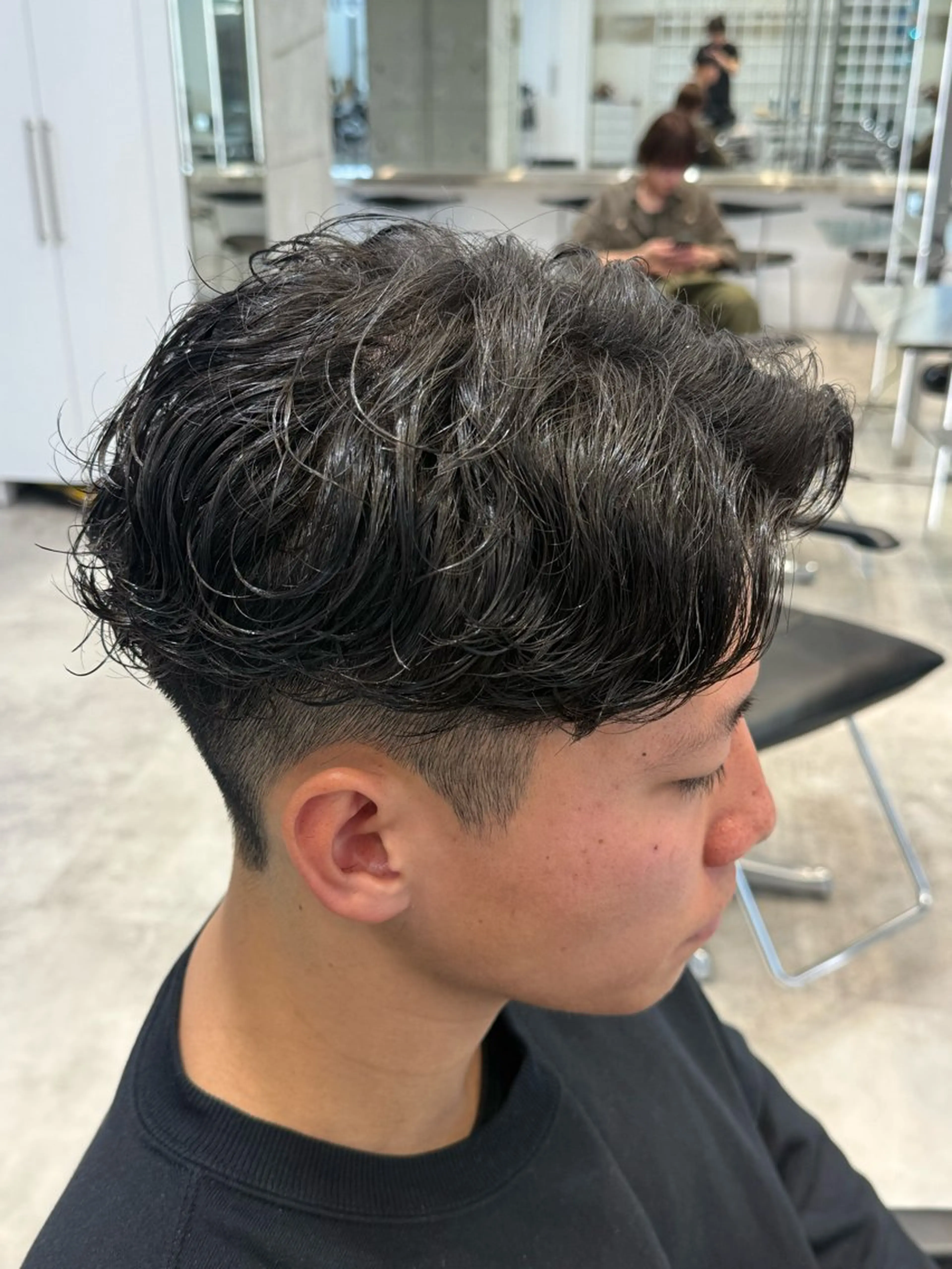 パーマ メンズ カット パーマ トリートメント 【fifth】渡部 永遠のヘアスタイル