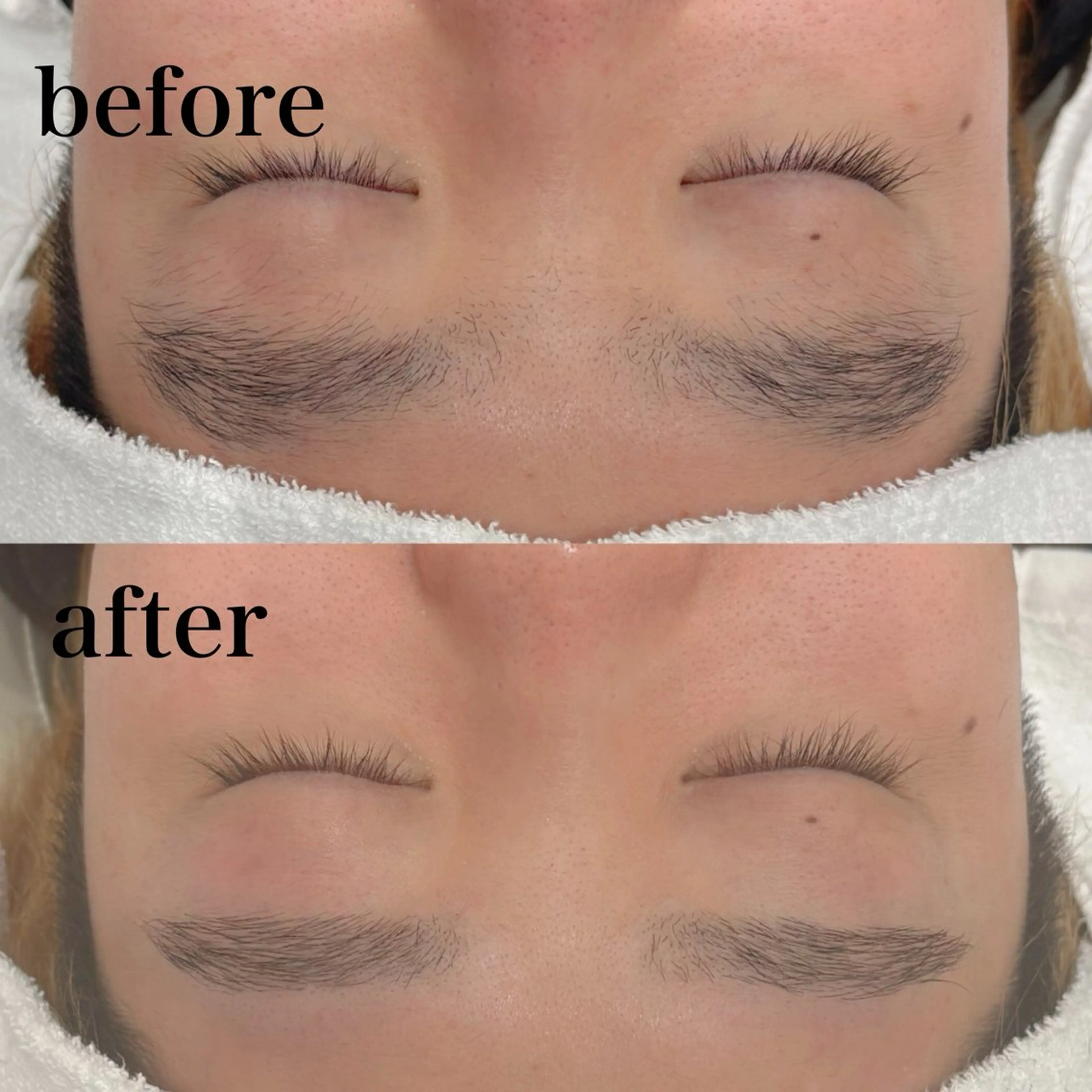 アイブロウ ワックス脱毛 眉カット PROGRESS あかり❤️‍🔥のマツエク・マツパデザイン