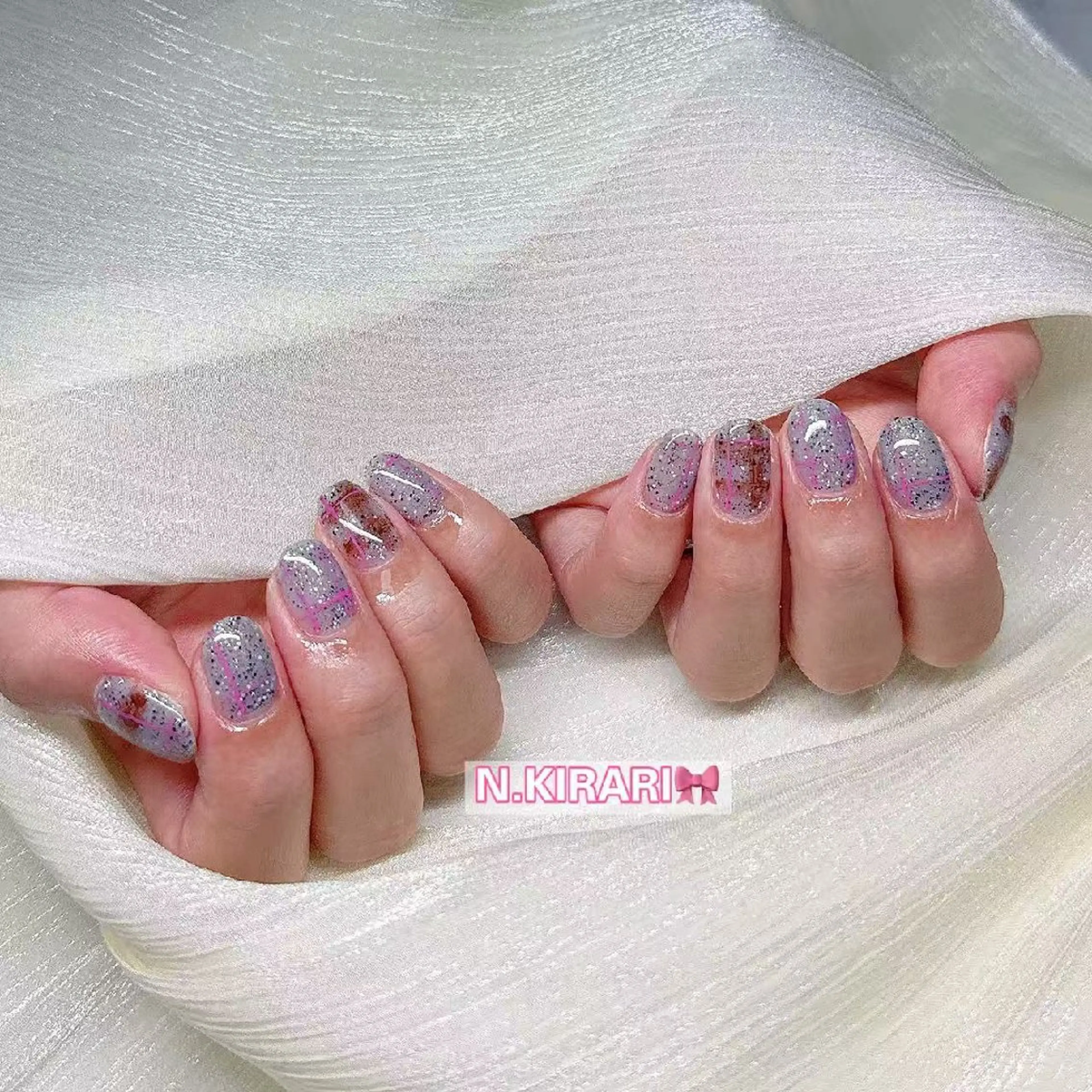 ネイル 🎀 ユズ 🎀のネイルデザイン