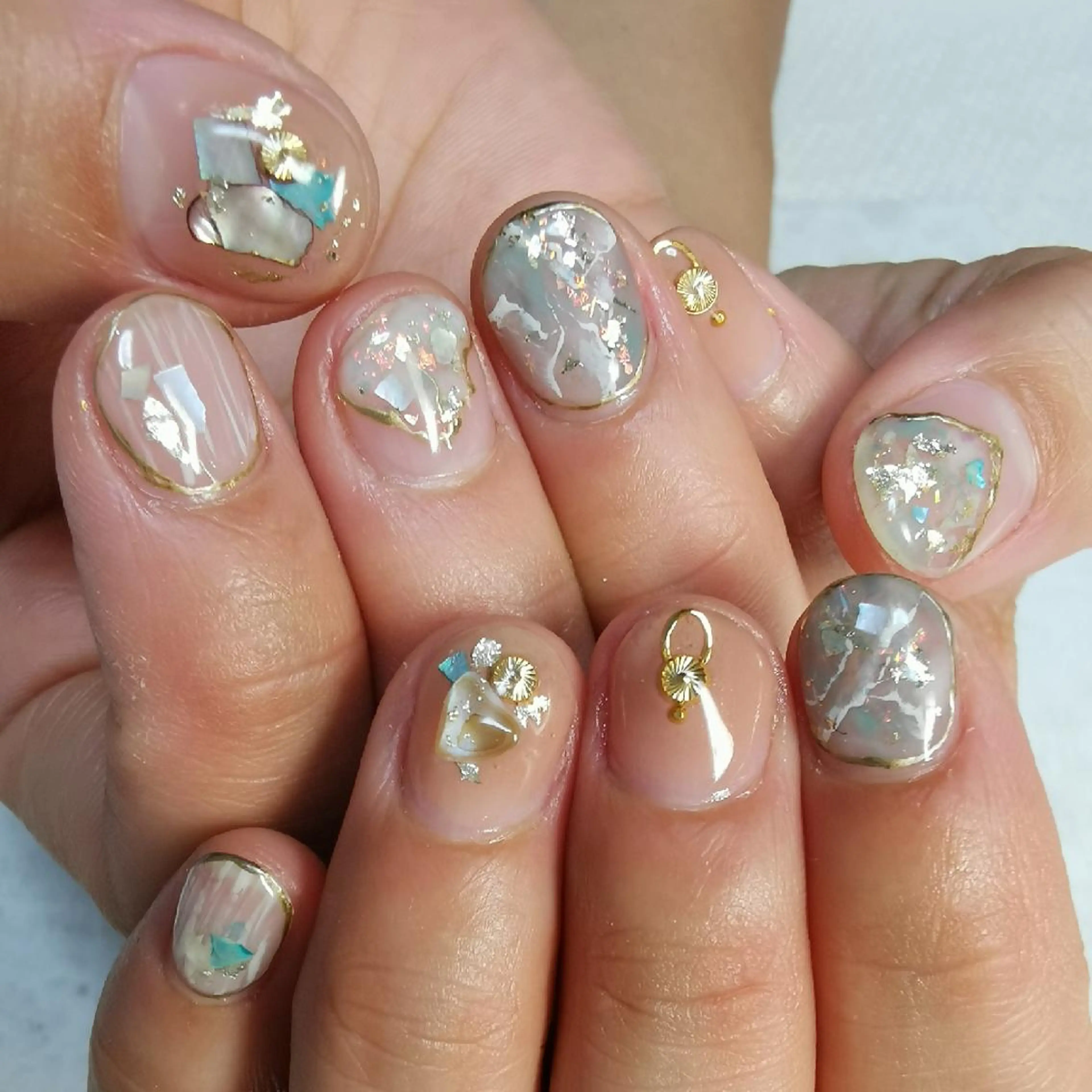 ネイル ニュアンスネイル ハンドネイル reve あやののネイルデザイン