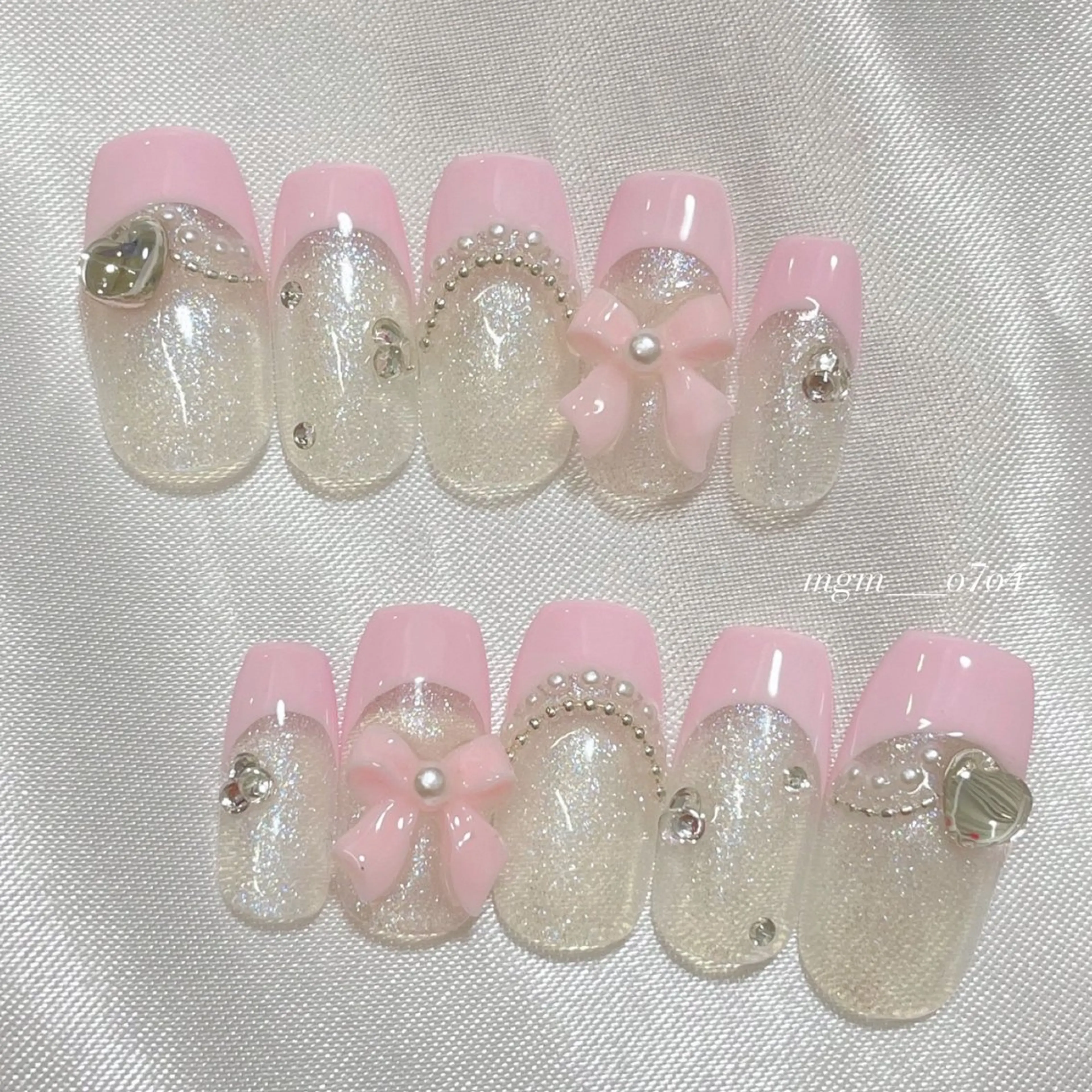 ネイル ハンドネイル ハンドケア MoON...❤︎ MeGuのネイルデザイン