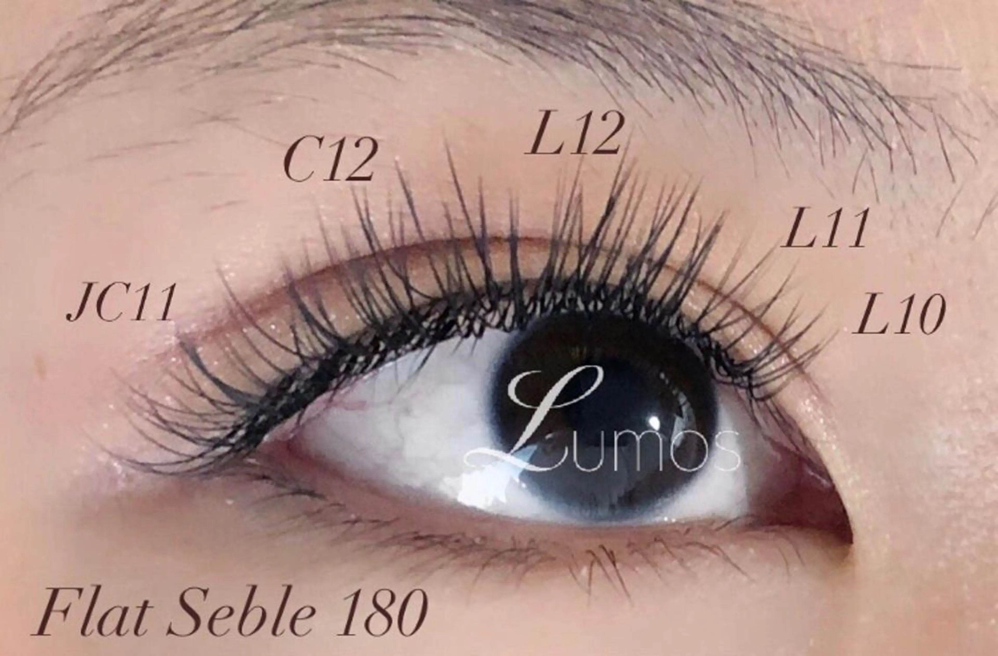 マツエク・マツパ セーブル マツエク Lumos nail&eyelash所属・Lumos Ayakaのマツエク・マツパデザイン