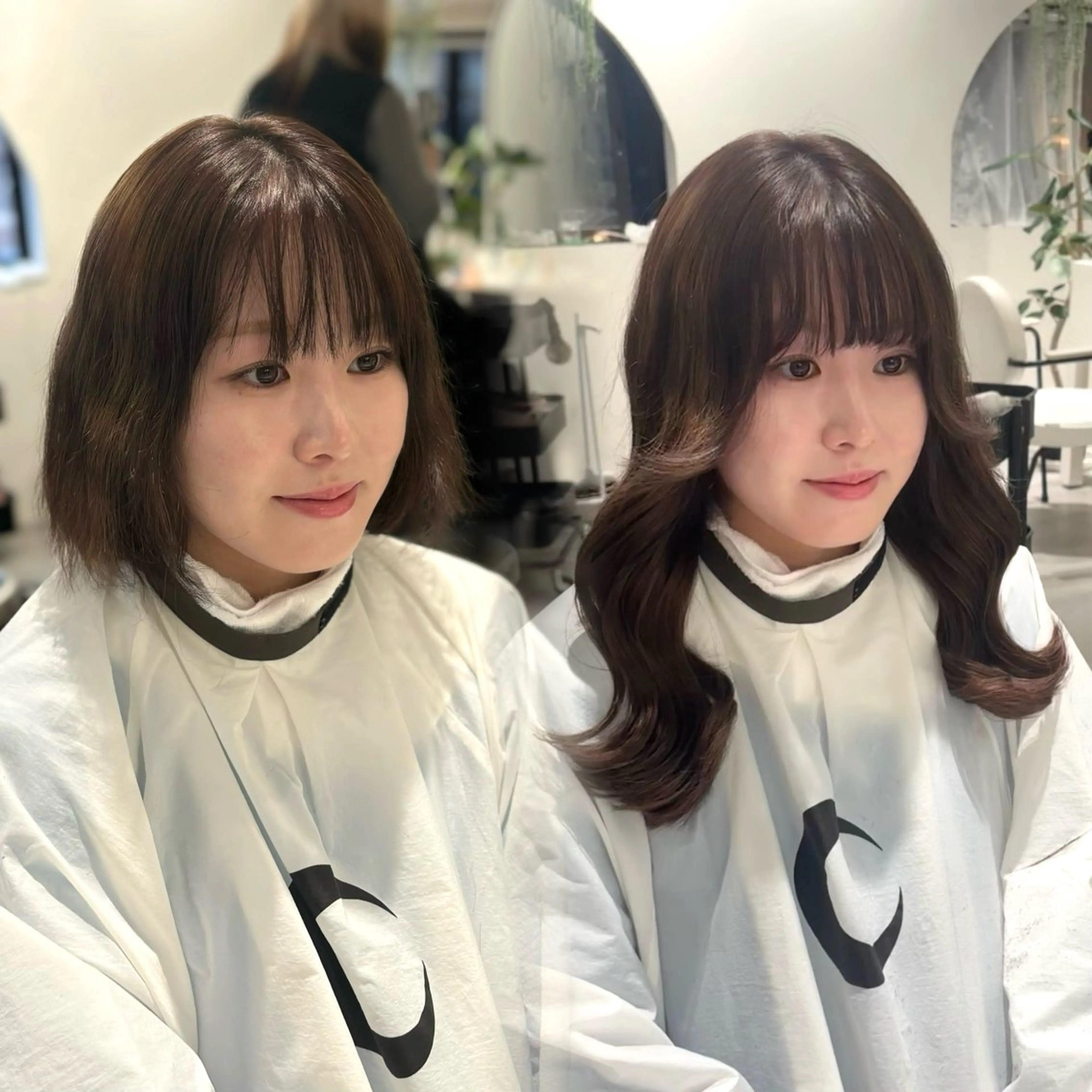 ショート エクステ 美容室ORIKA /AI 海外レイヤーのヘアスタイル