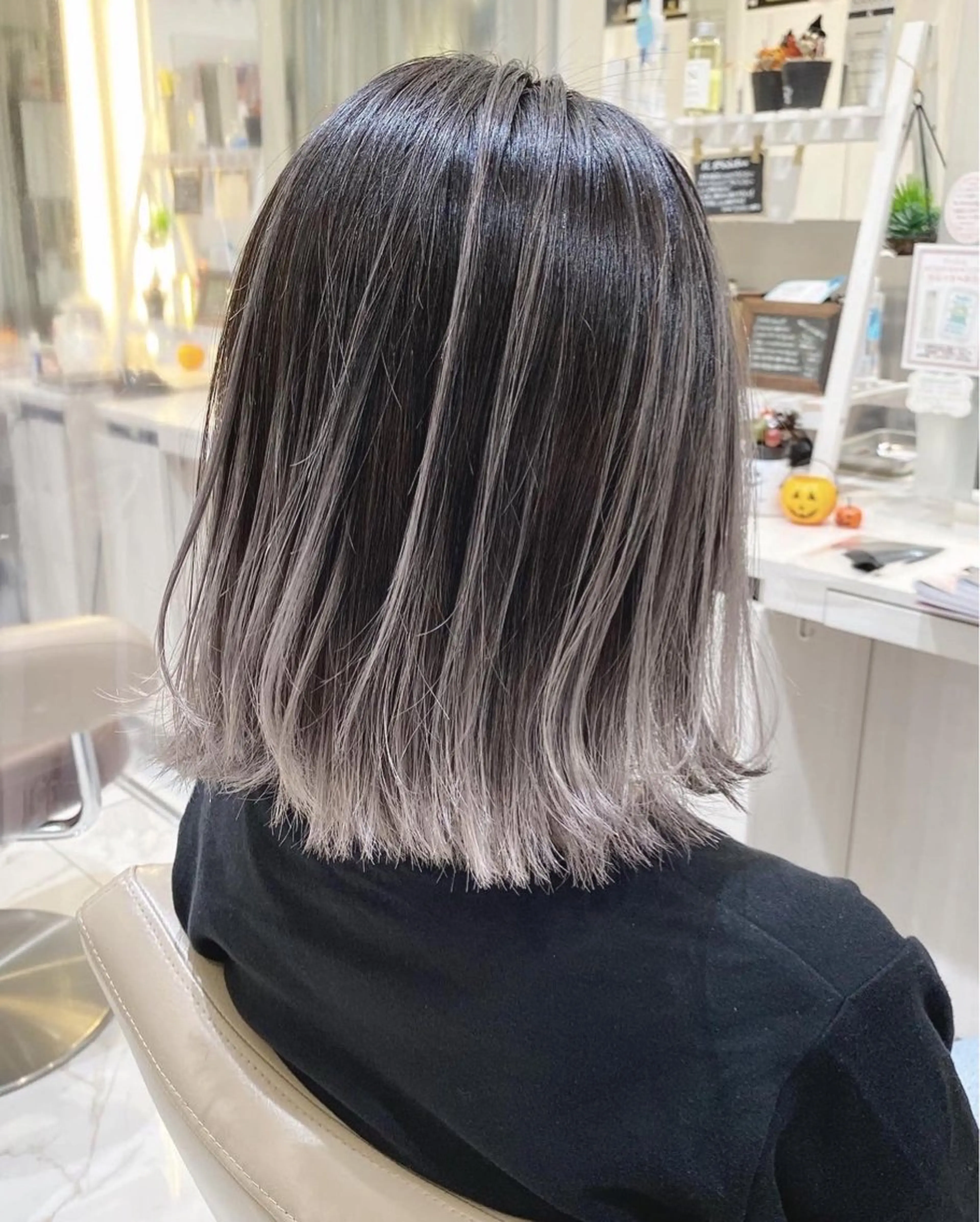 ミディアム 大宮/バレイヤージュ /澤田隆誠のヘアスタイル