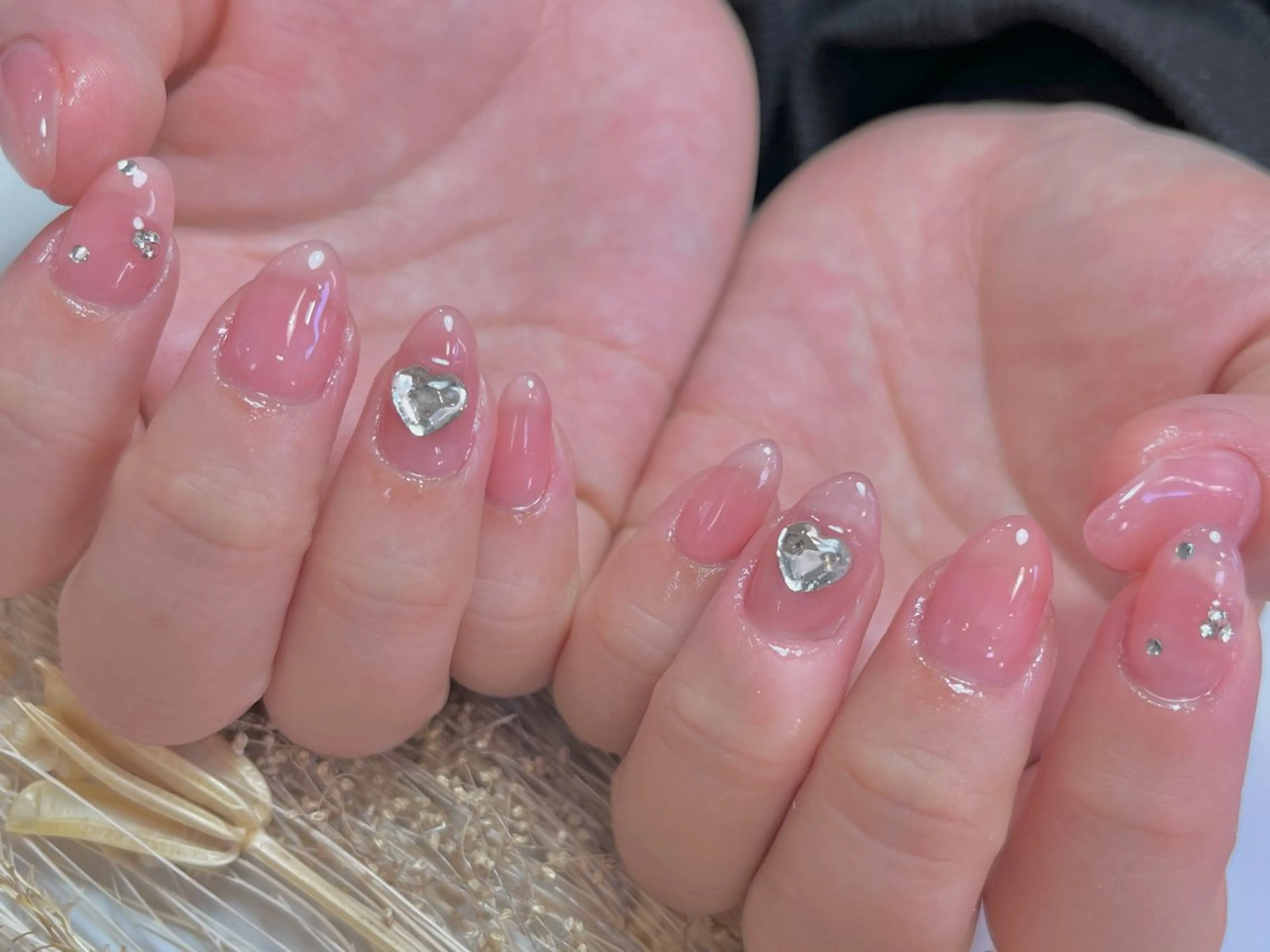 ネイル 氷ネイル・うるうるネイル Queen nail所属・QUEENＮA IＬ JR寺田町1分のネイルデザイン