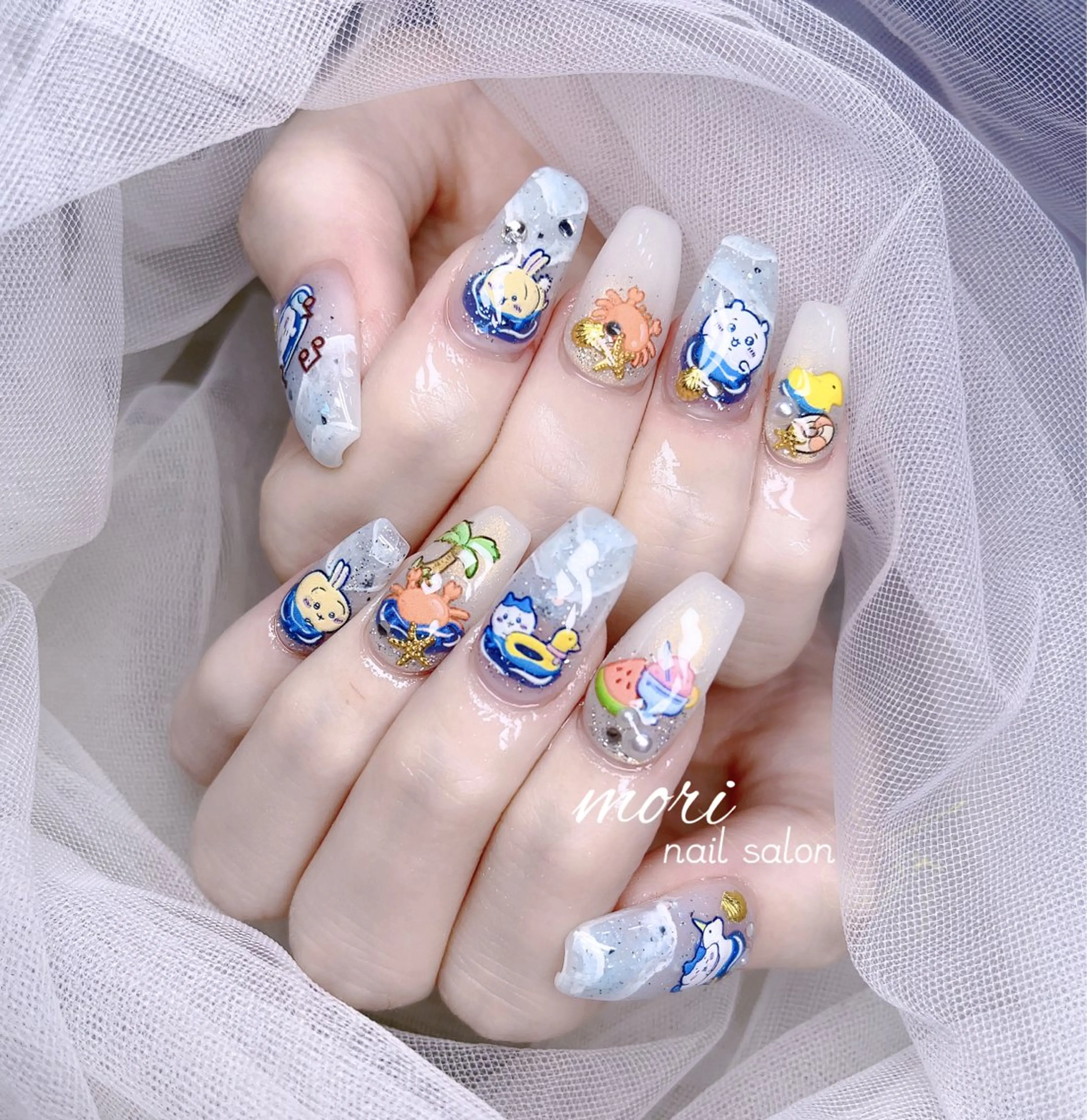 ネイル 森 ネイルサロンのネイルデザイン