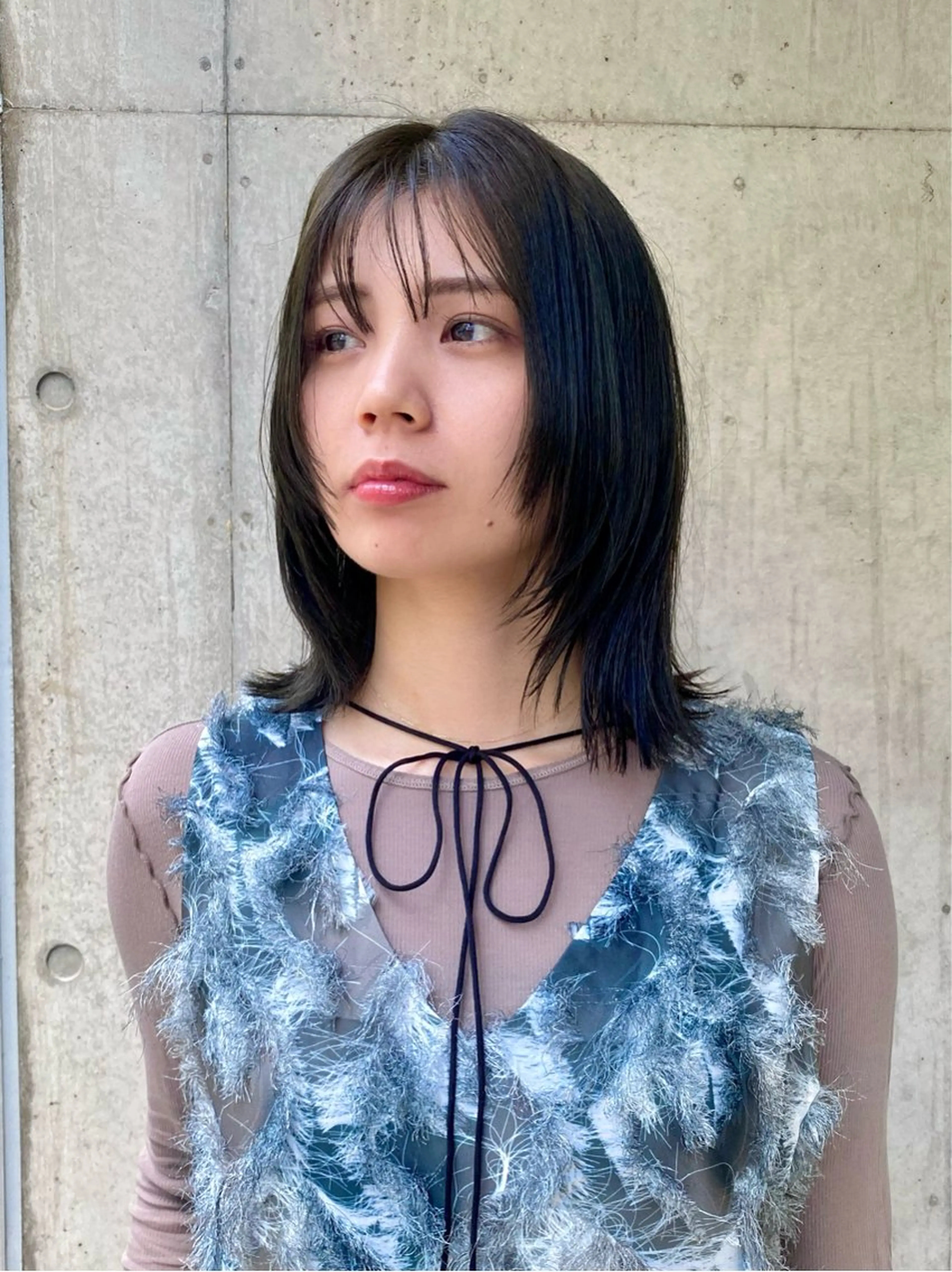 ミディアム カラー カット ヘアカラー トリートメント Paddle所属・似合わせレイヤー/ レイヤーパーマ/高倉のヘアスタイル