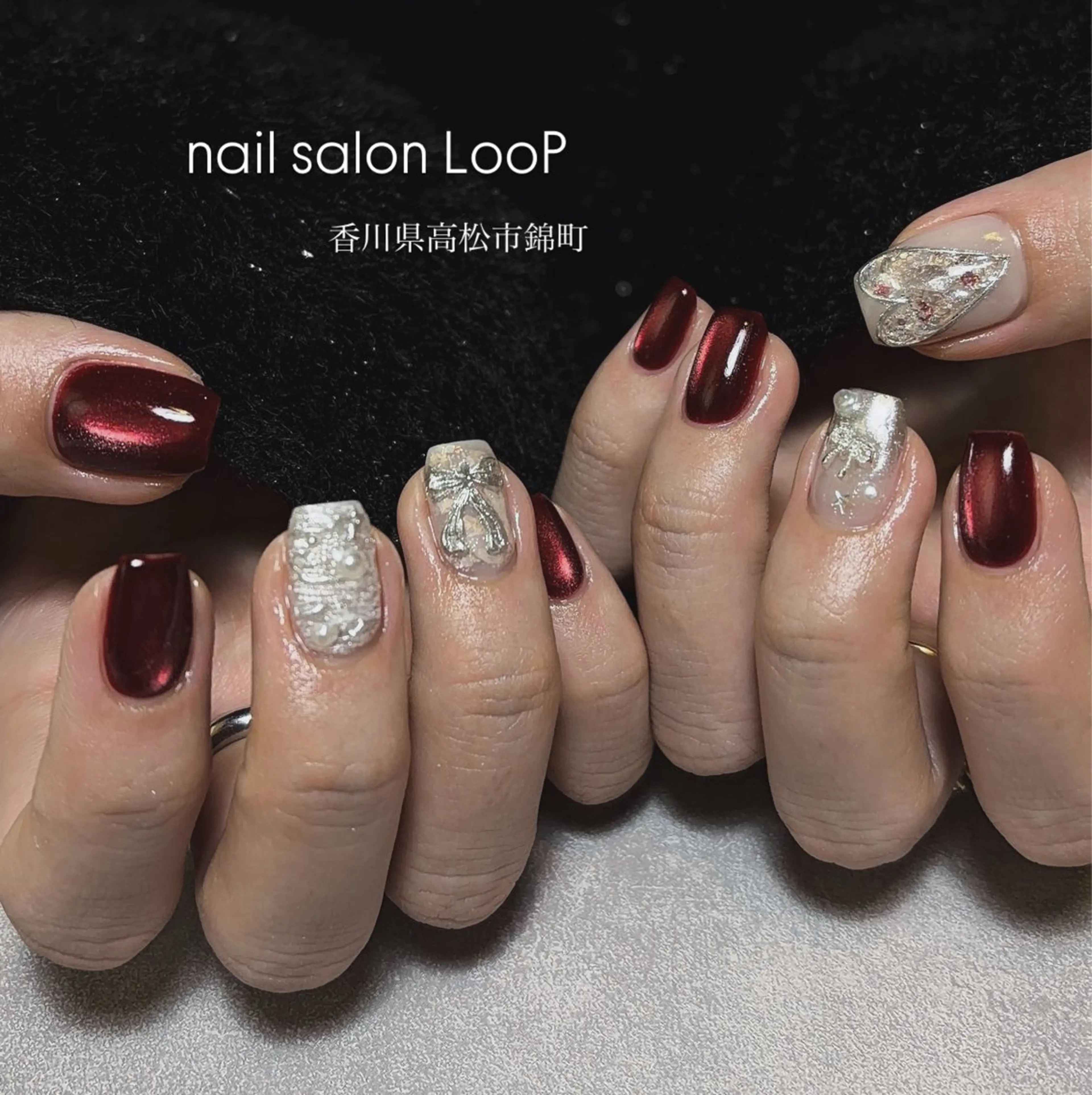 ネイル ハンドネイル LooP riho / nuanceのネイルデザイン