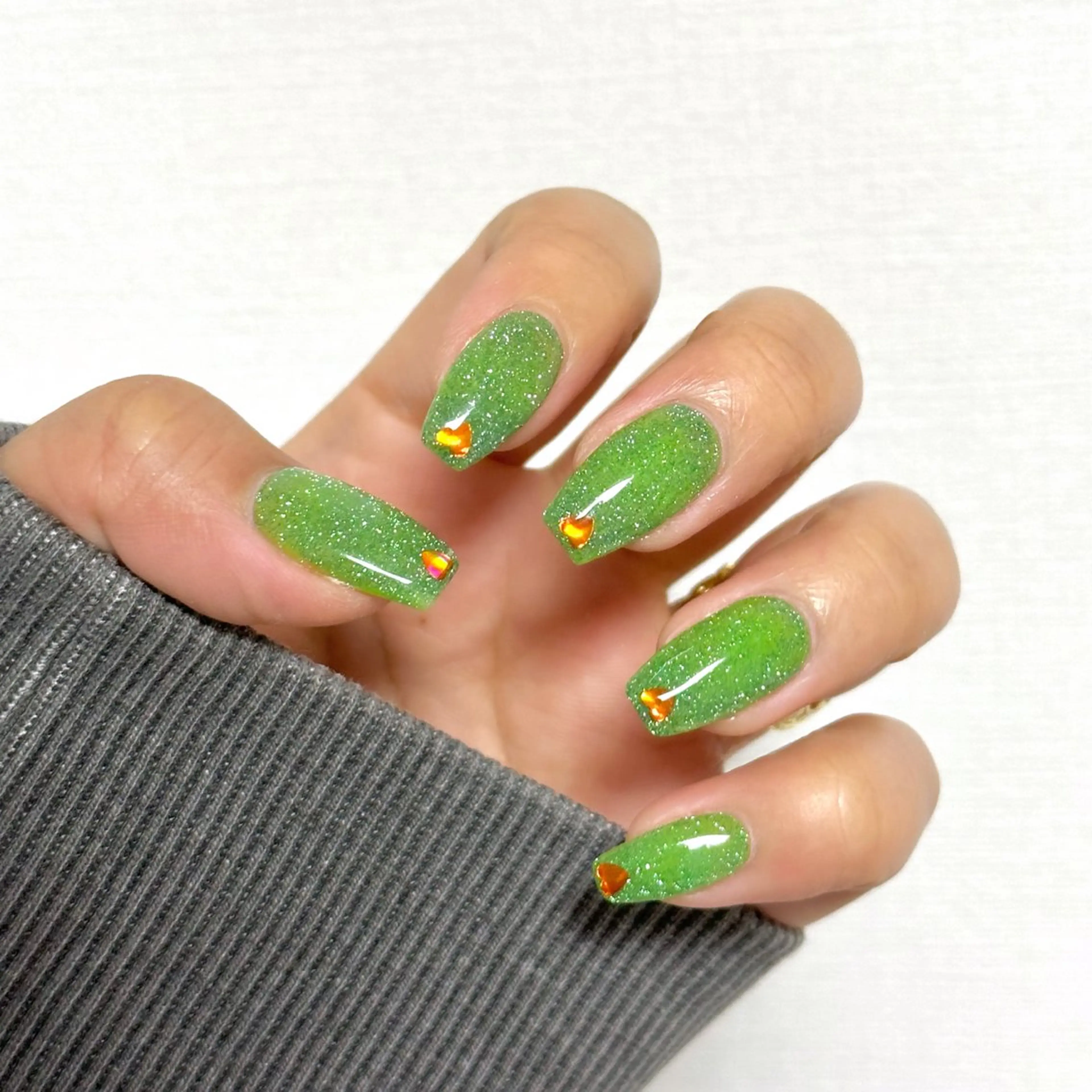 ネイル ハンドネイル OKIKA所属・【OKIKA】 らん🦖🌈🧡のマツエク・マツパデザイン