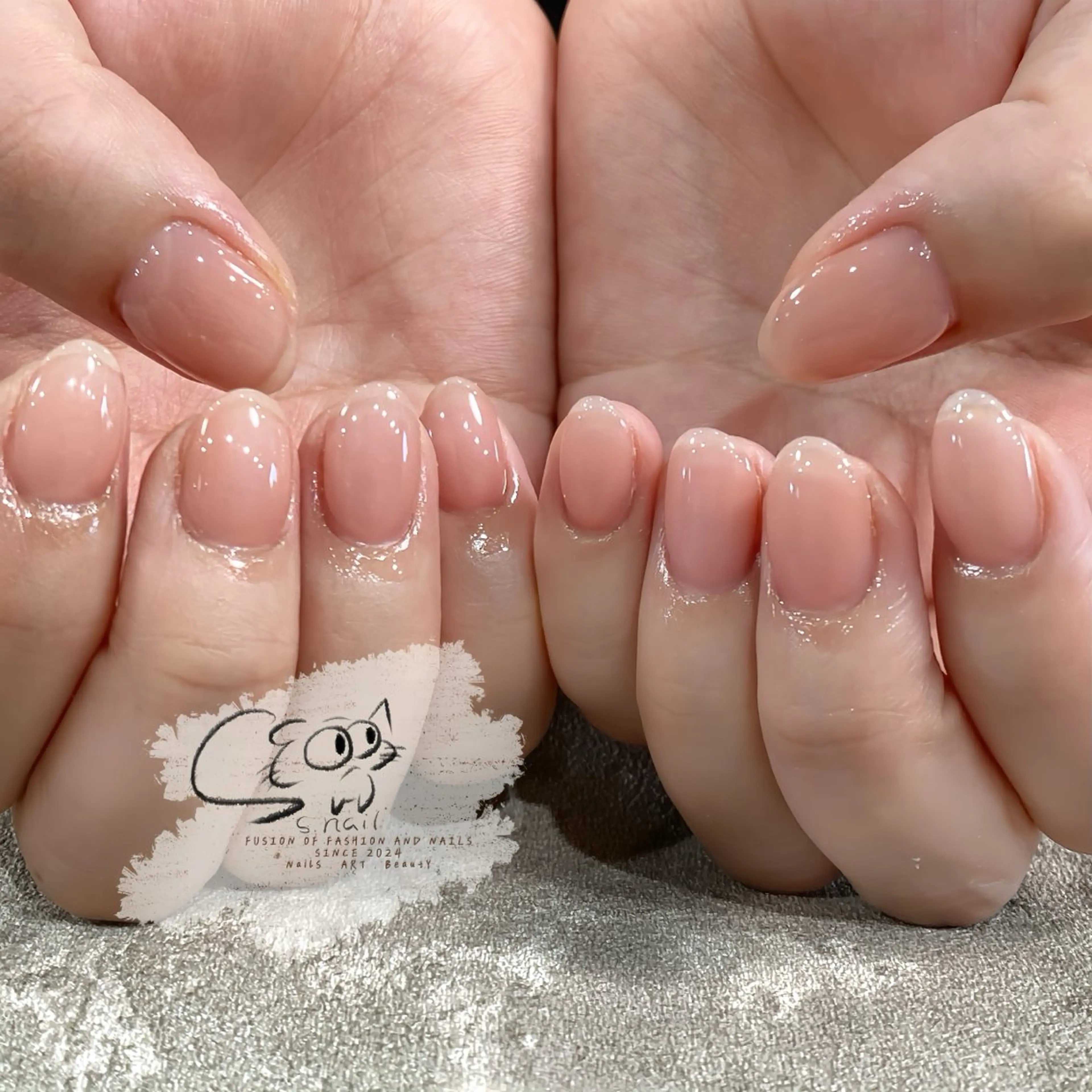 ネイル チークネイル フレンチネイル グラデーション マグネットネイル ワンカラーネイル ハンドネイル S.nail所属・S.nail _のネイルデザイン