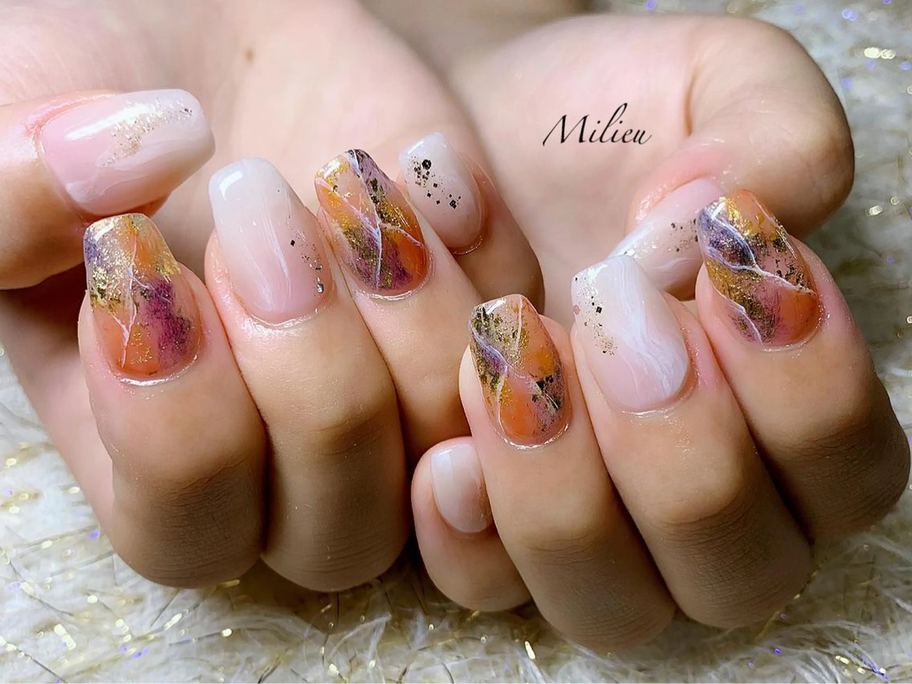 ネイル ハンドネイル 吉澤 圭のネイルデザイン