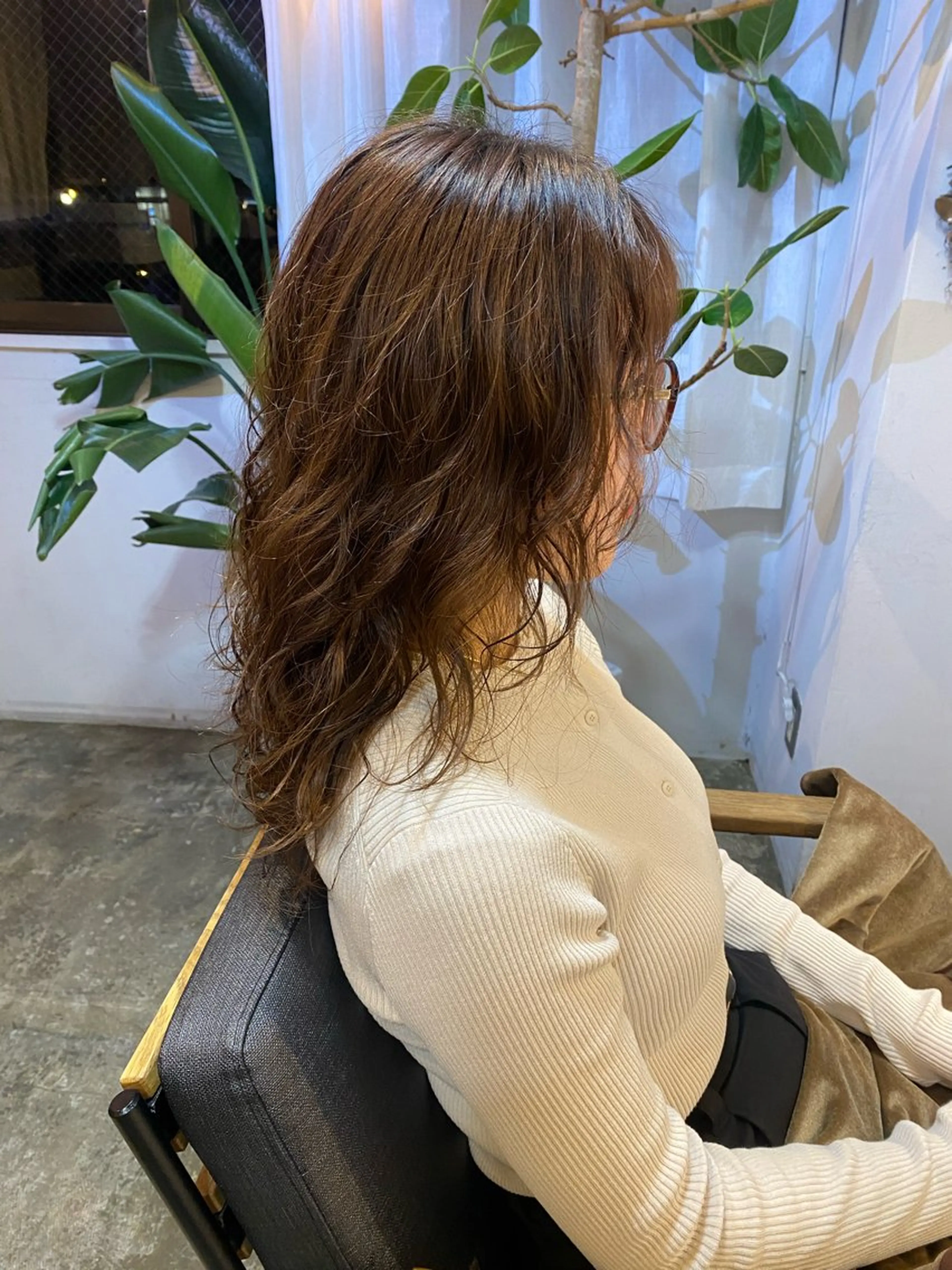 パーマ knock所属・knock　國友 華乃のヘアスタイル