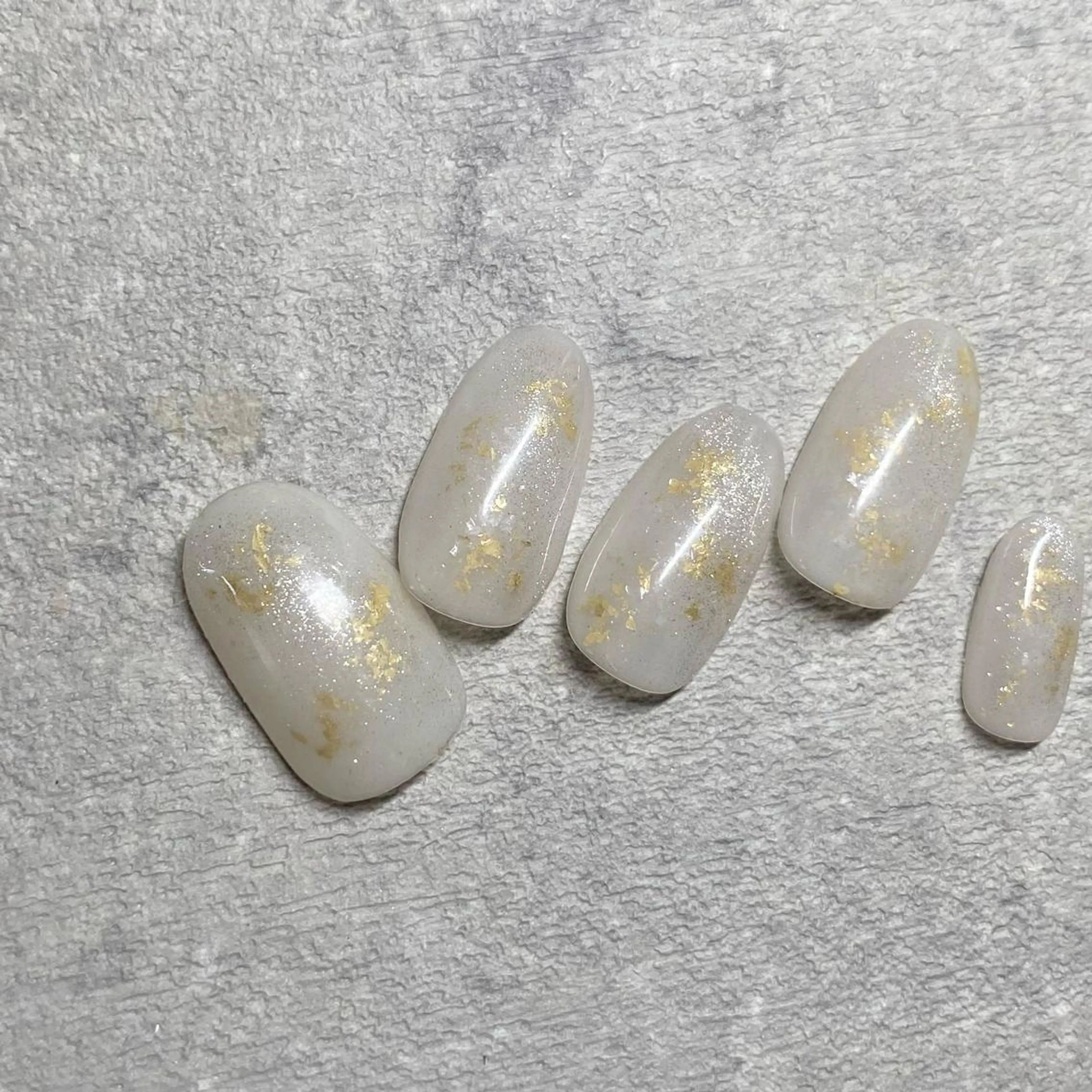 ネイル アートネイル フットネイル ニュアンスネイル 冬ネイル 山田 貴子のネイルデザイン