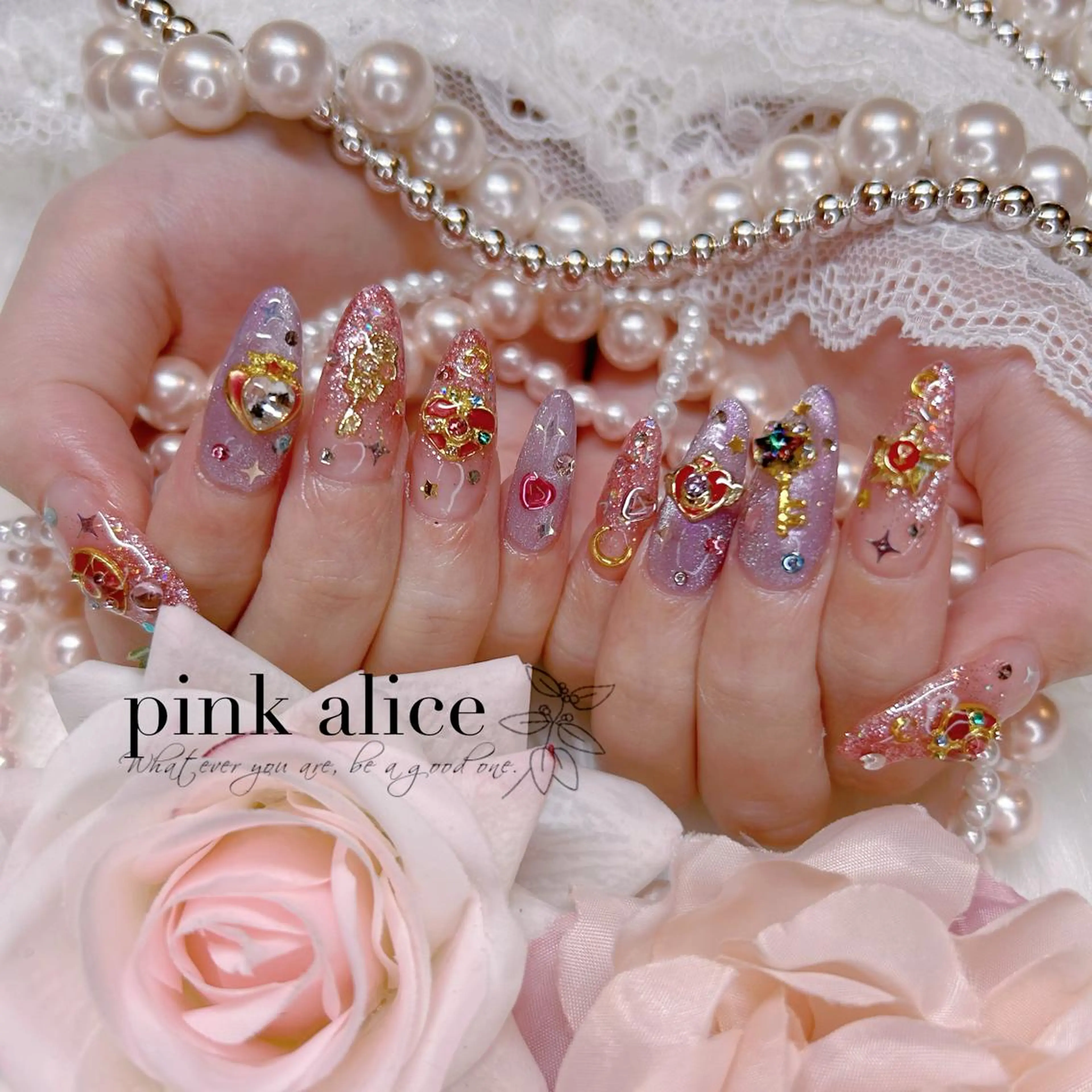 ネイル nail salon Pink Aliceのネイルデザイン