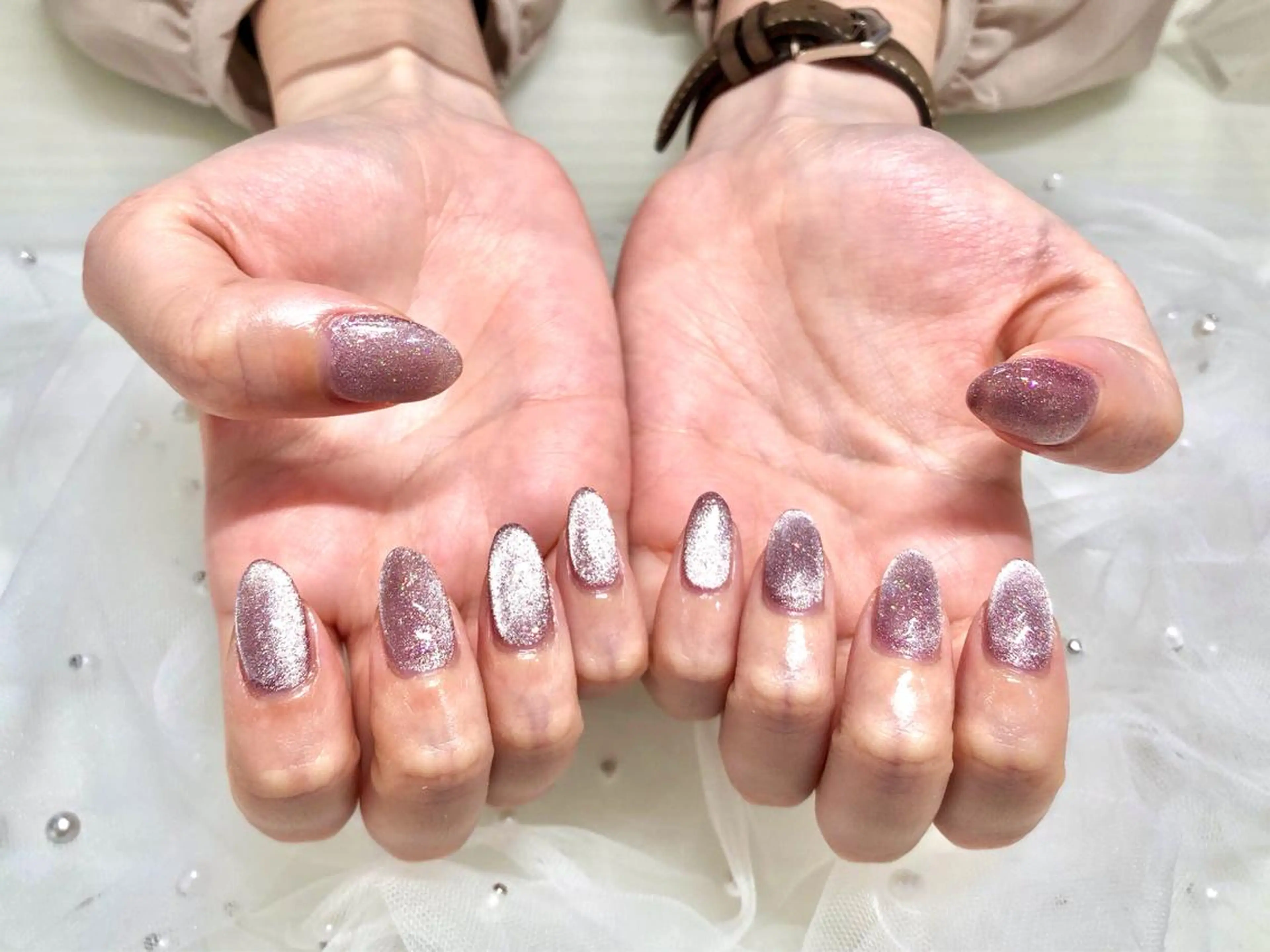 ネイル (∩_∩)ミモネイル /eyelashのネイルデザイン