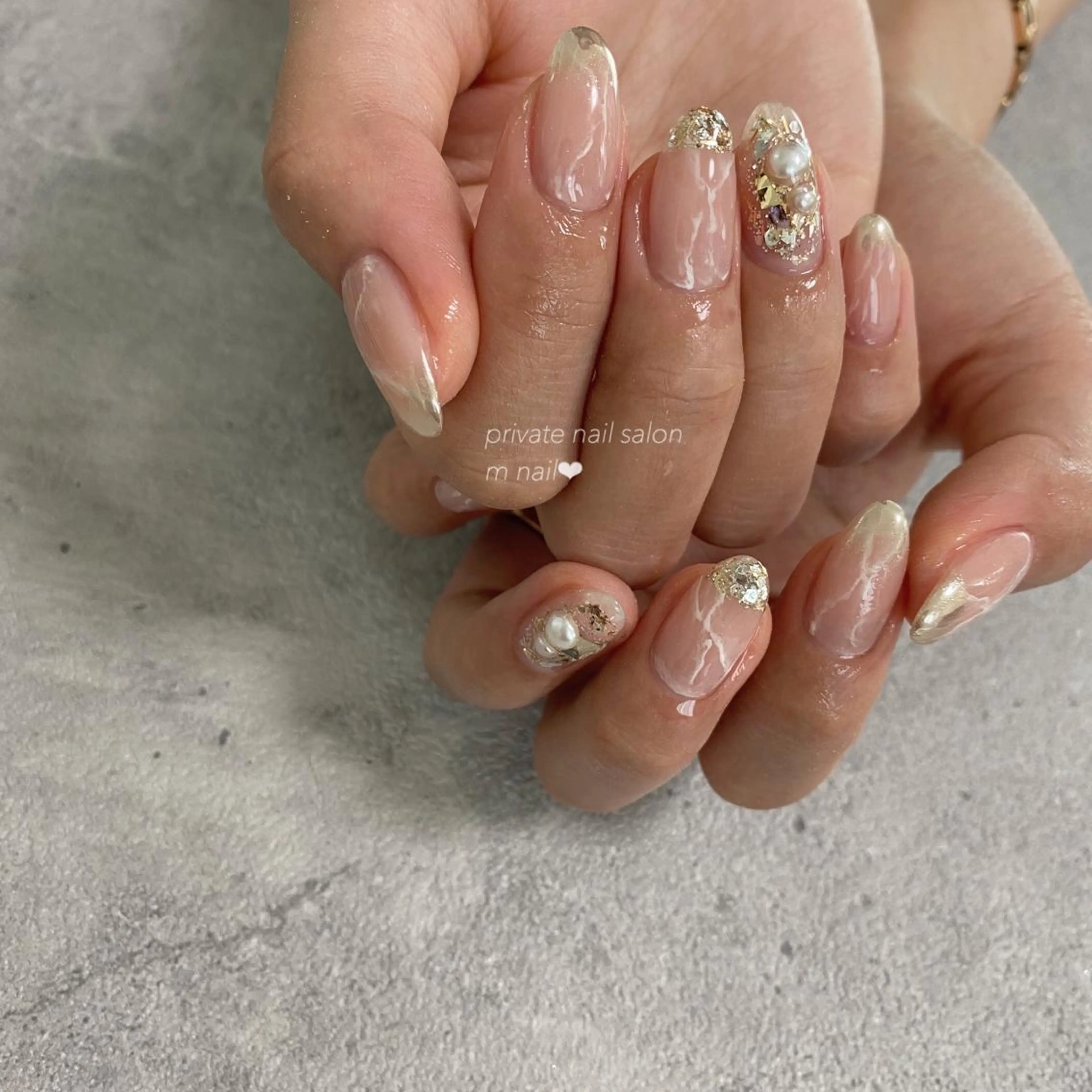 ネイル ハンドネイル 小河原 舞のネイルデザイン