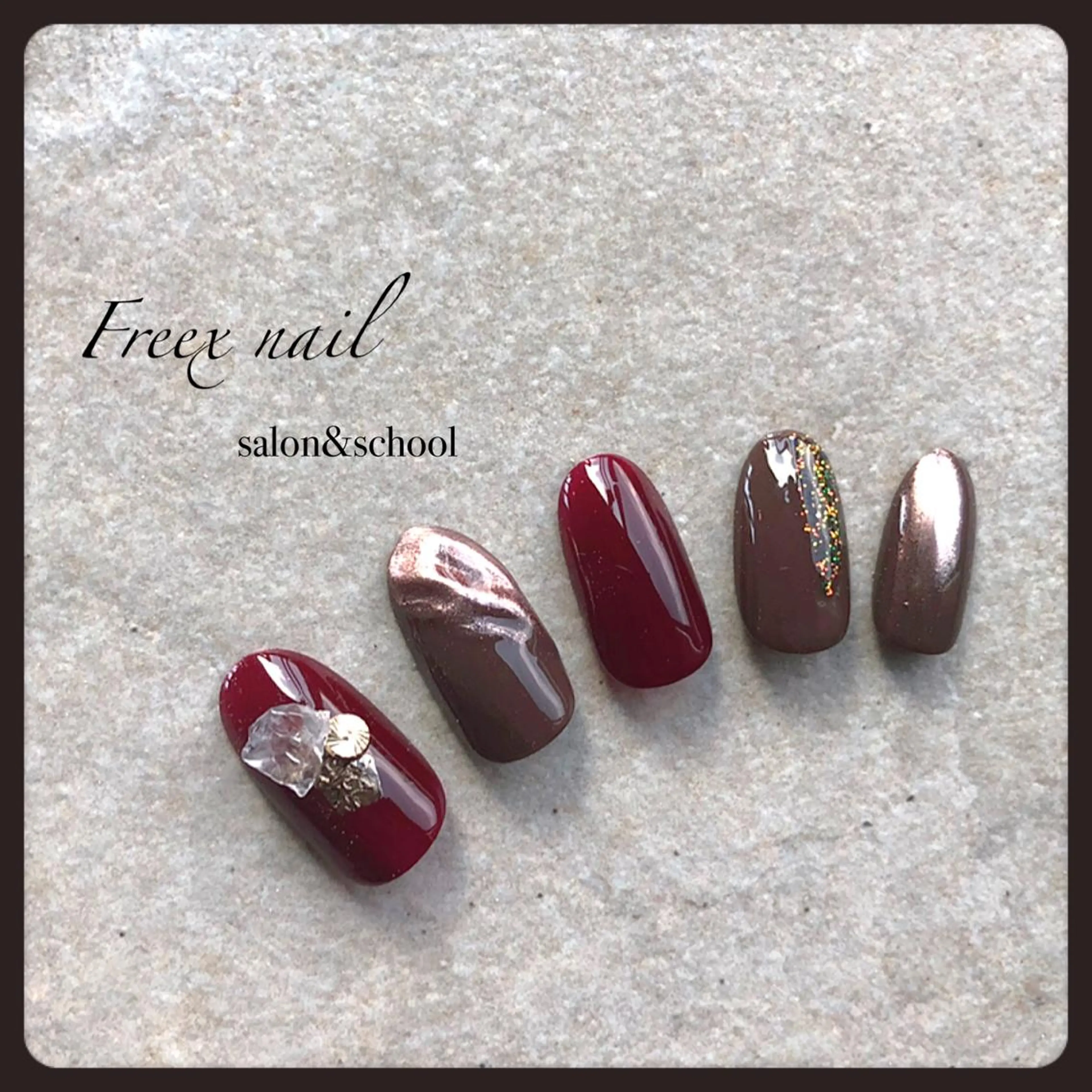 ネイル Freex nail所属・freex nail /ニュアンス/個性派のネイルデザイン