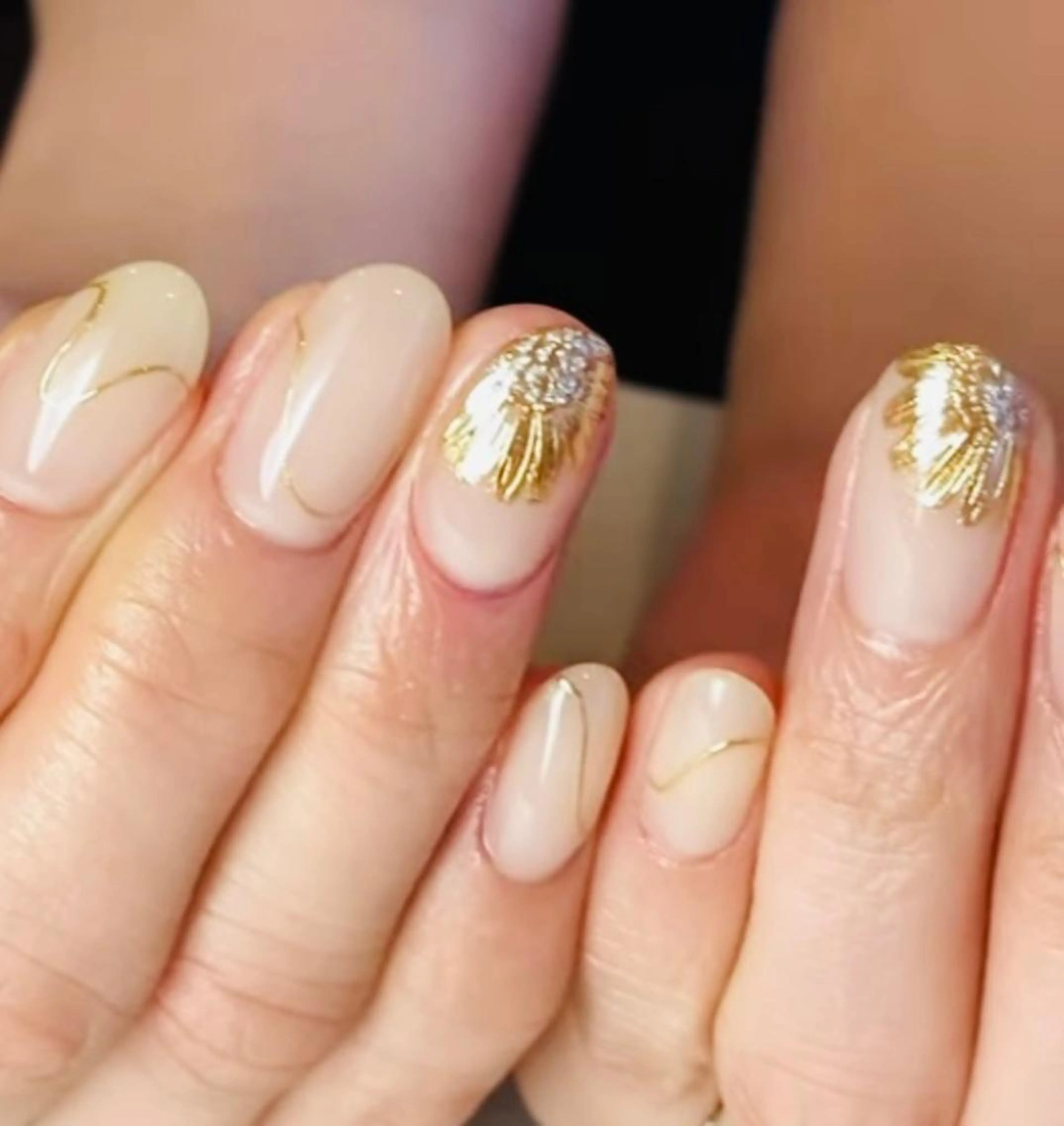 ネイル アートネイル 持ち込み シンプルネイル Belle　ネイル＆ ホワイトニングサロンのネイルデザイン