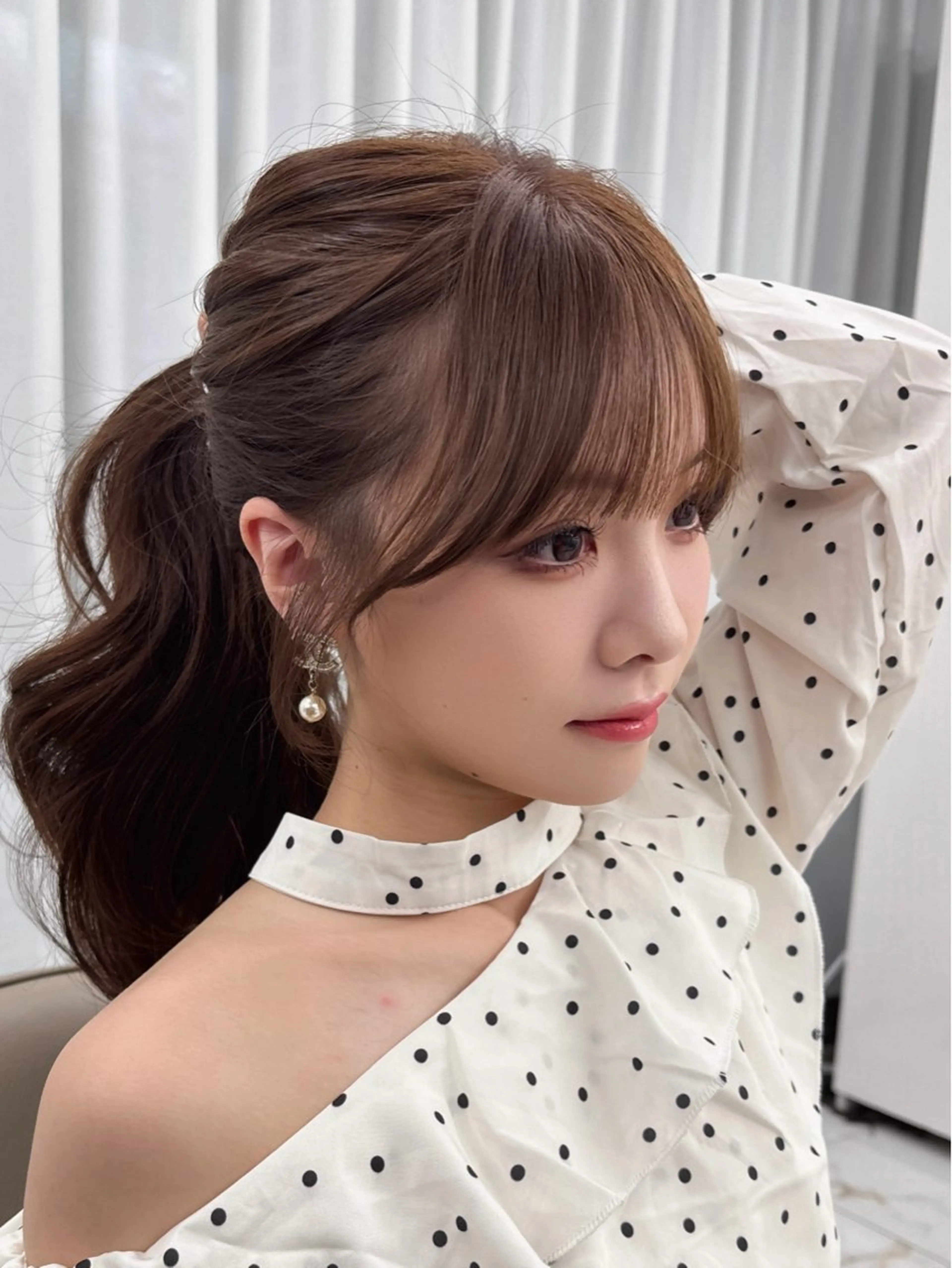 ロング のり🐼顔まわり/ 韓国/レイヤーカットのヘアスタイル